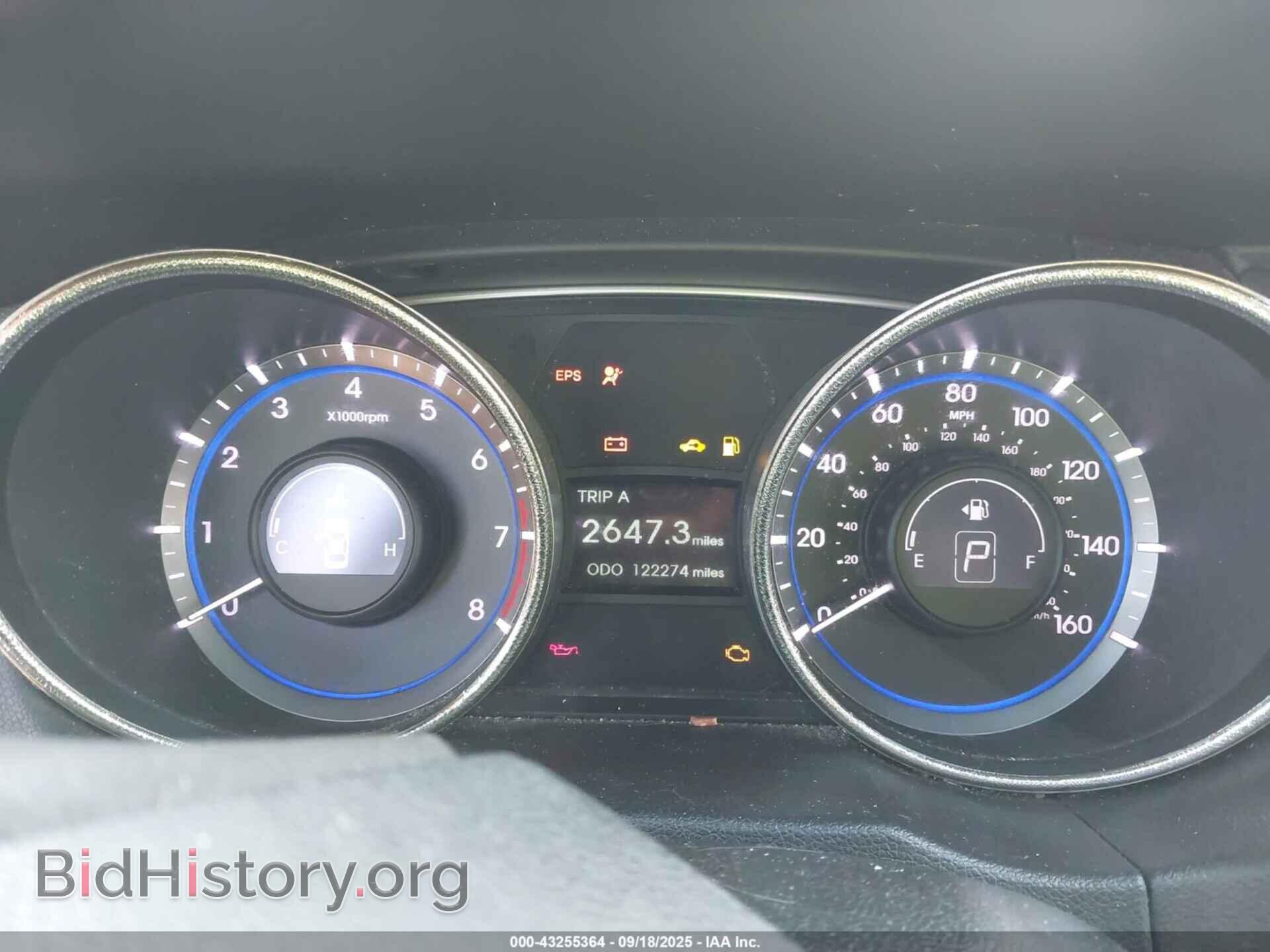 2012 HYUNDAI SONATA - VIN: 5NPEC4AC3CH370606 - Фото 7