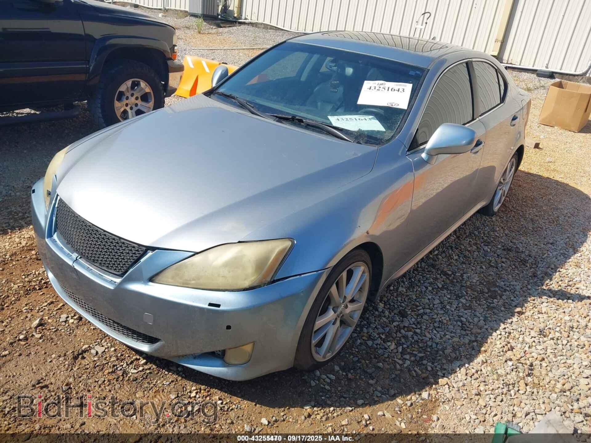 2007 LEXUS IS 250 - VIN: JTHBK262275037800 - Фото 2