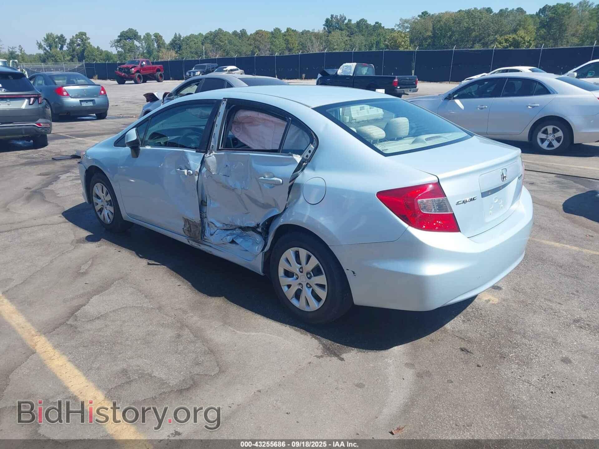 2012 HONDA CIVIC - VIN: 2HGFB2F55CH559483 - Фото 3