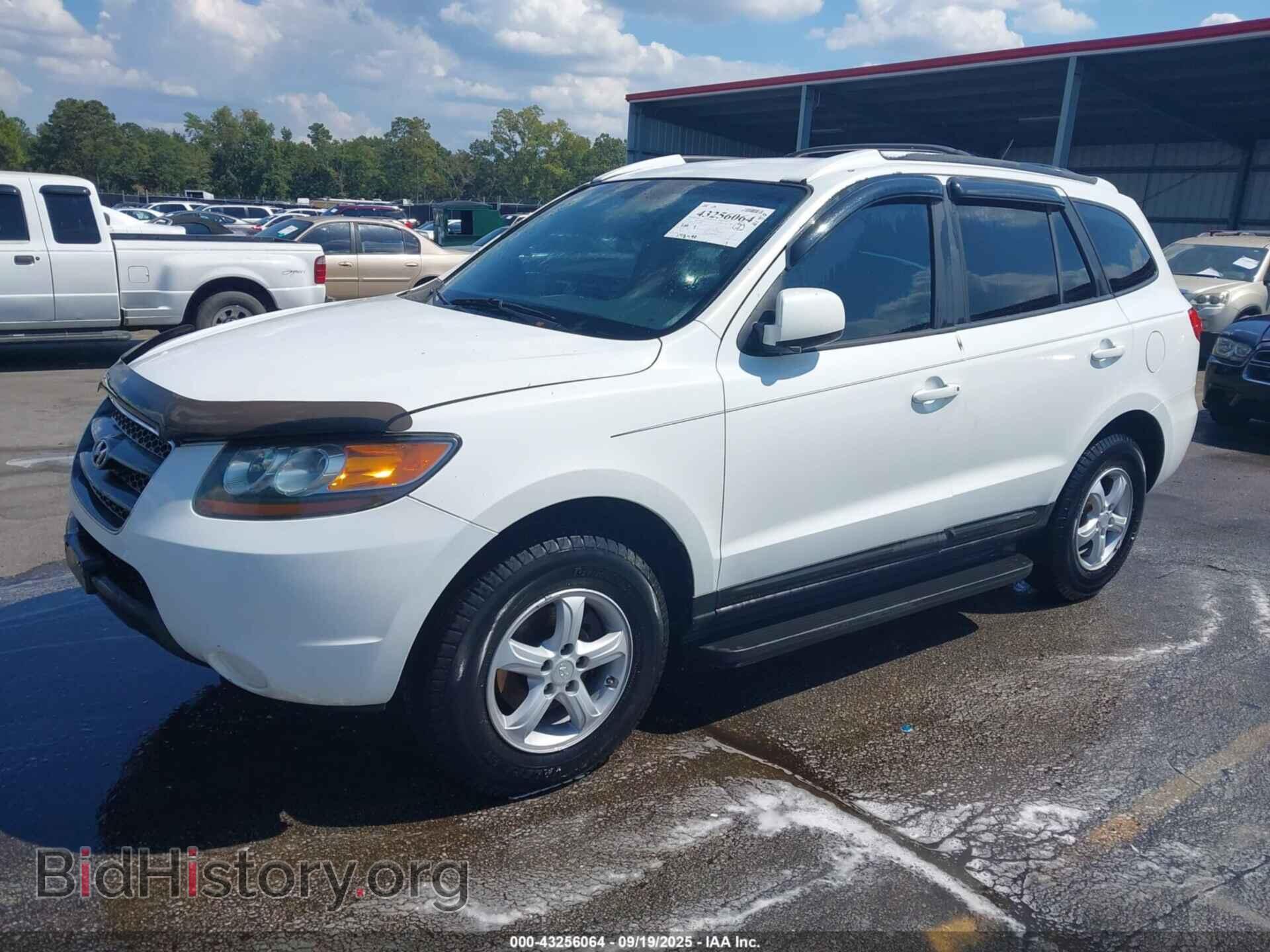 2007 HYUNDAI SANTA FE - VIN: 5NMSG73D17H048743 - Фото 2