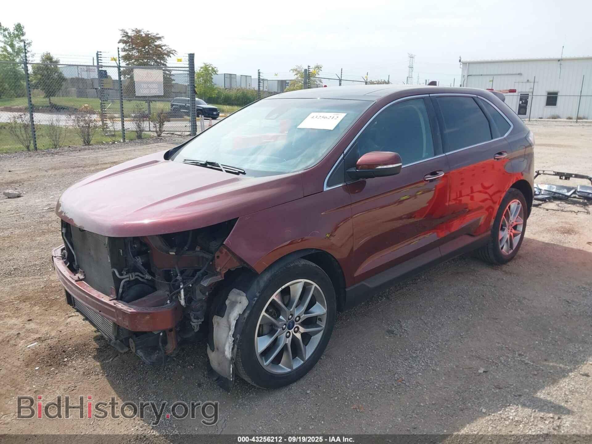 2015 FORD EDGE - VIN: 2FMPK3K91FBB00309 - Photo 2