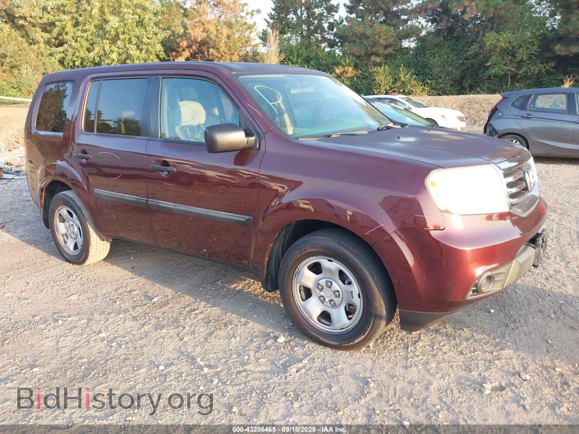 Photo 5FNYF4H23EB002719 - HONDA PILOT 2014