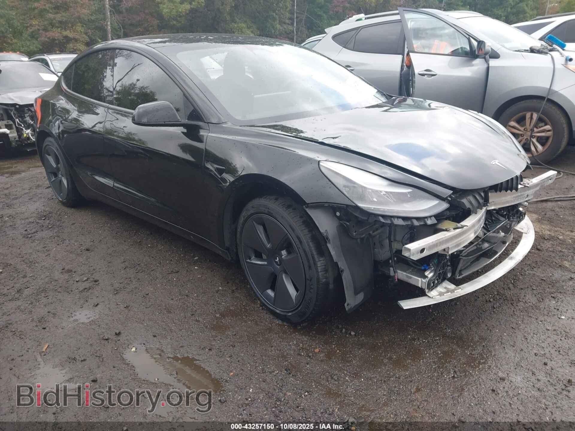 Photo 5YJ3E1EB3MF081212 - TESLA MODEL 3 2021
