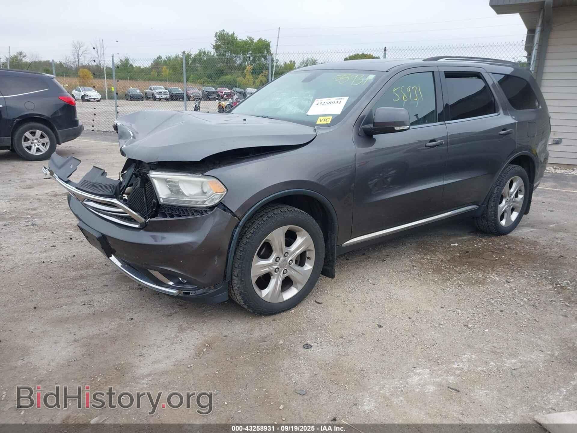 2014 DODGE DURANGO - VIN: 1C4RDJDG9EC595929 - Photo 2