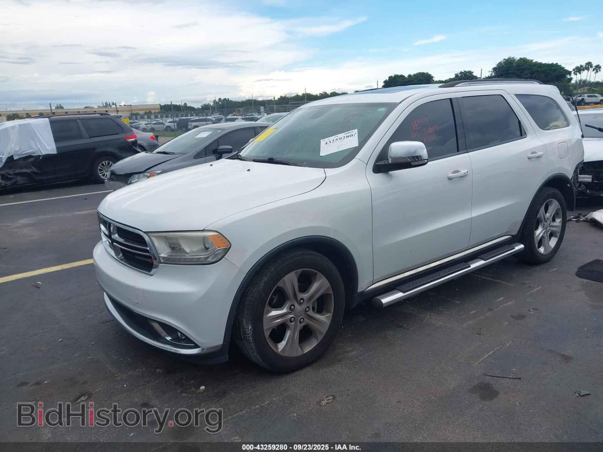 2014 DODGE DURANGO - VIN: 1C4RDHDG0EC306820 - Photo 2