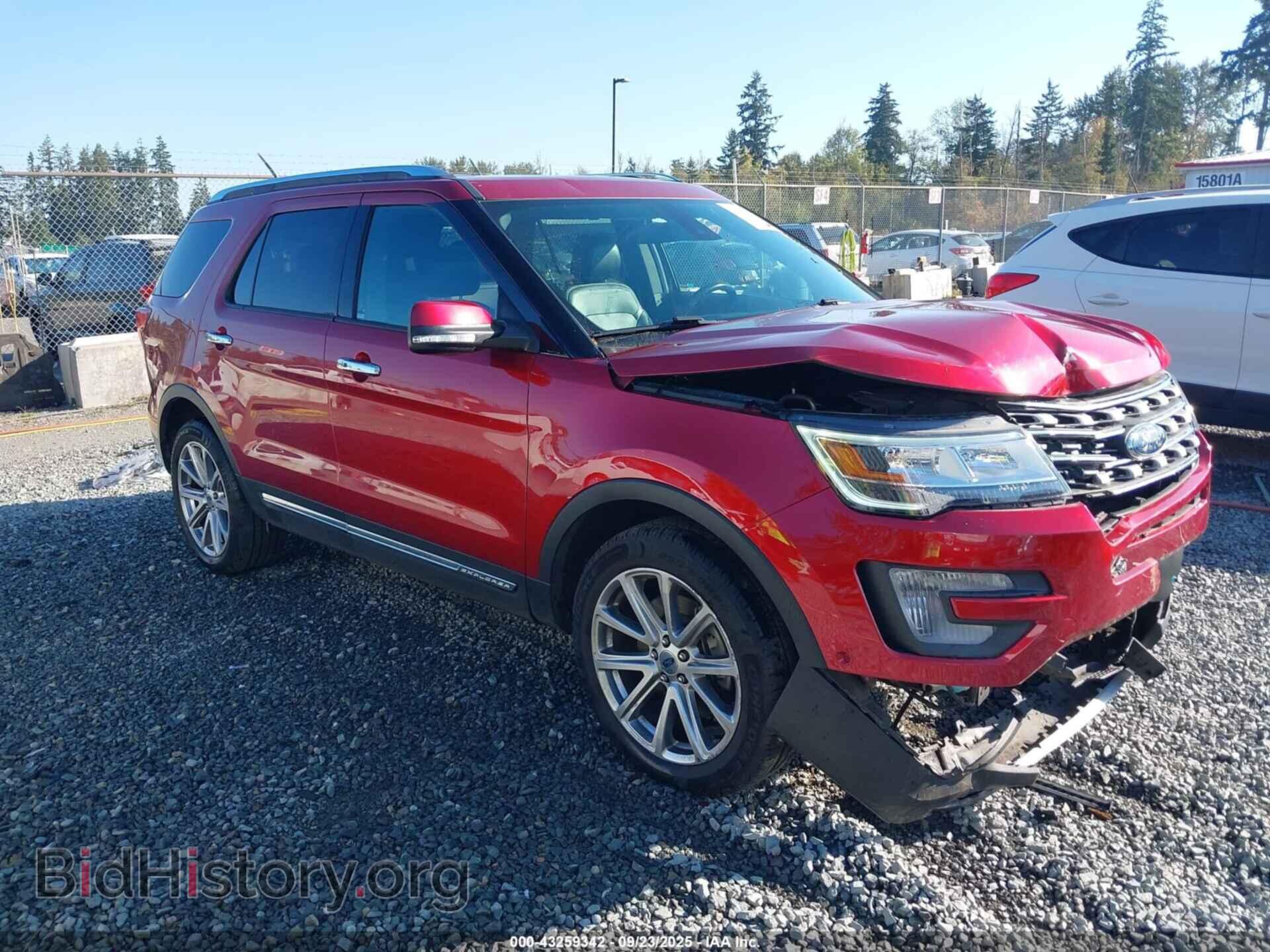 Фотография 1FM5K8FH9HGE12847 - FORD EXPLORER 2017
