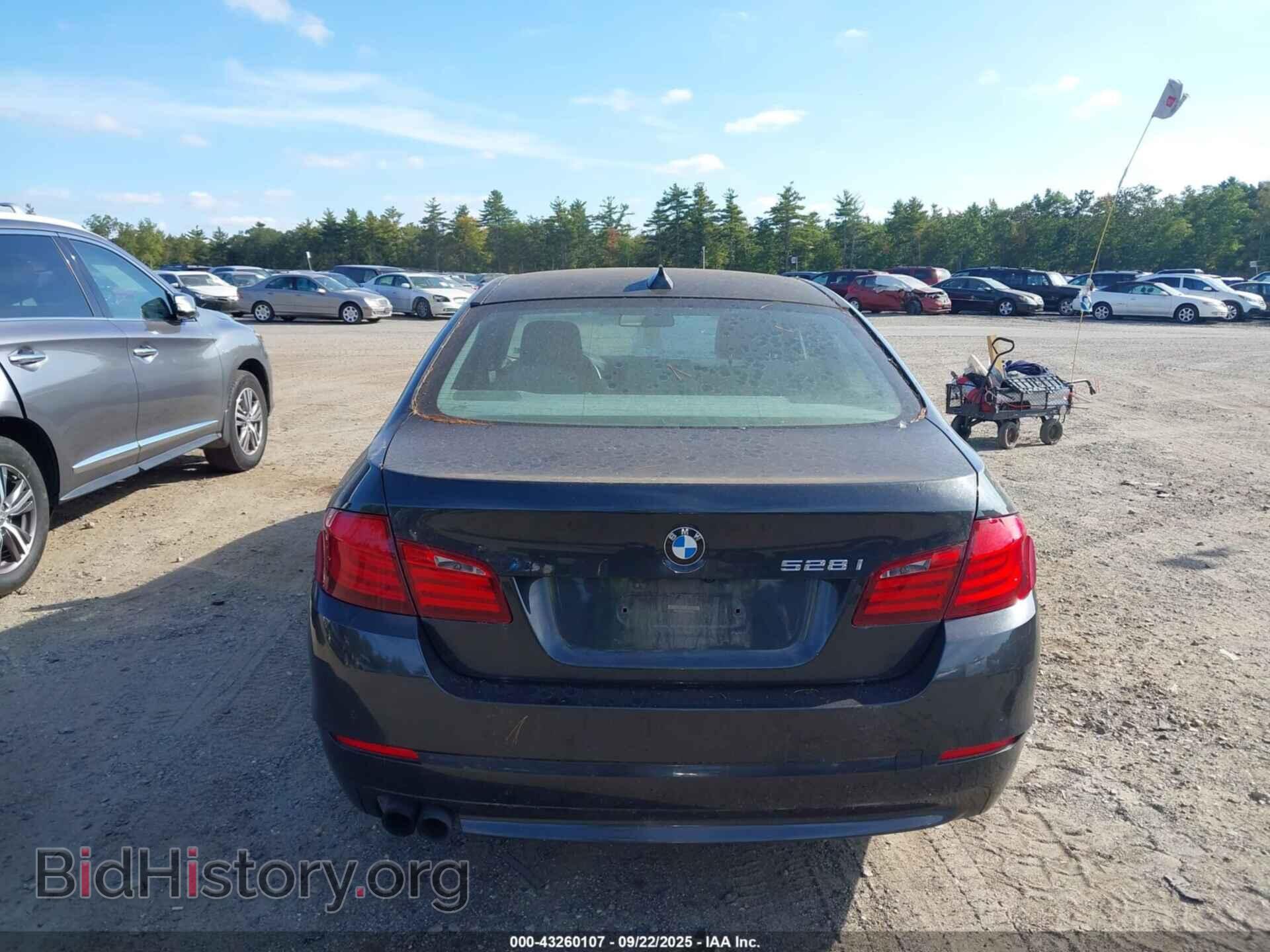 2012 BMW 528I - VIN: WBAXH5C58CDW06295 - Фото 6