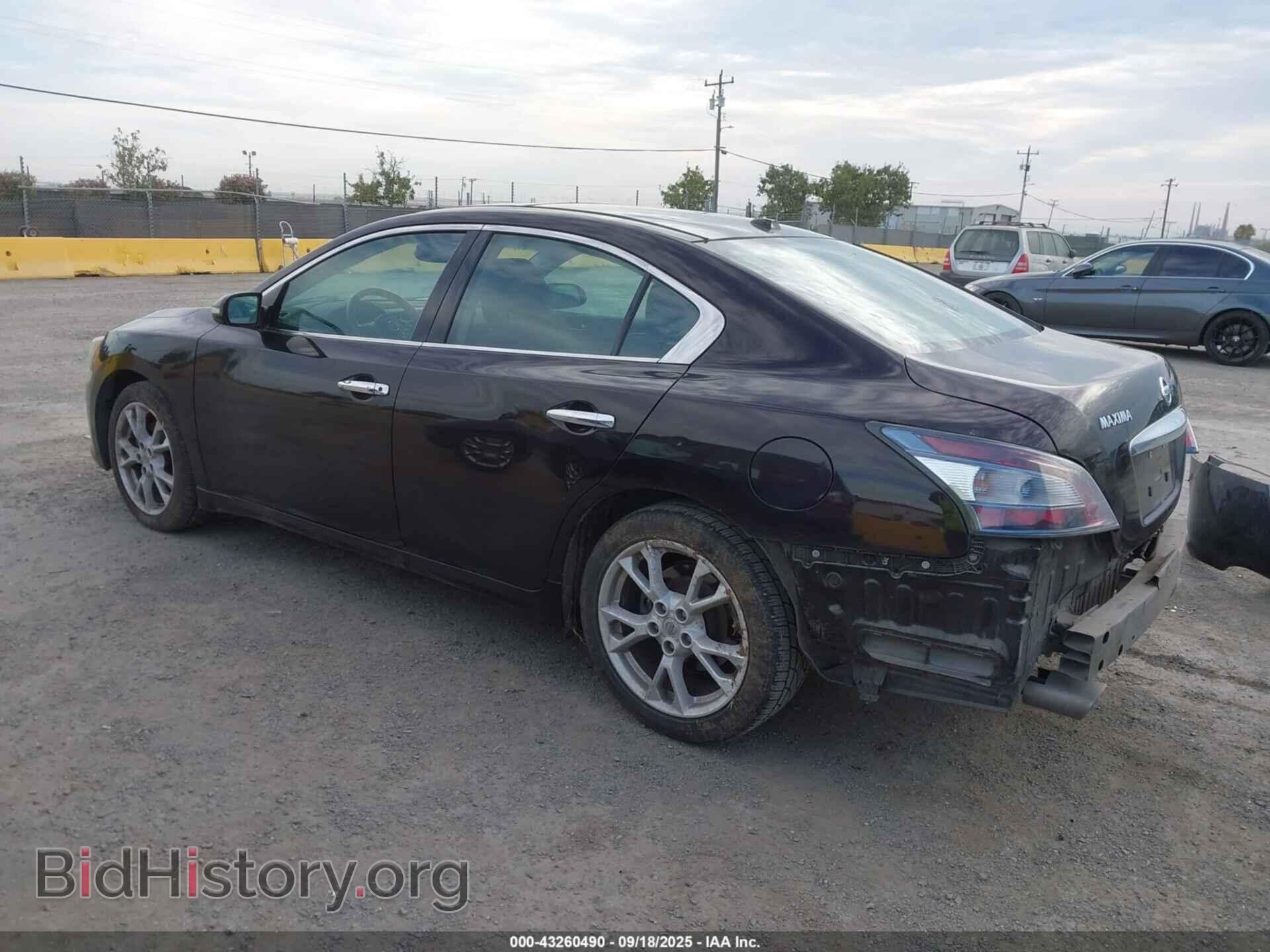 2014 NISSAN MAXIMA - VIN: 1N4AA5AP4EC487418 - Фото 3