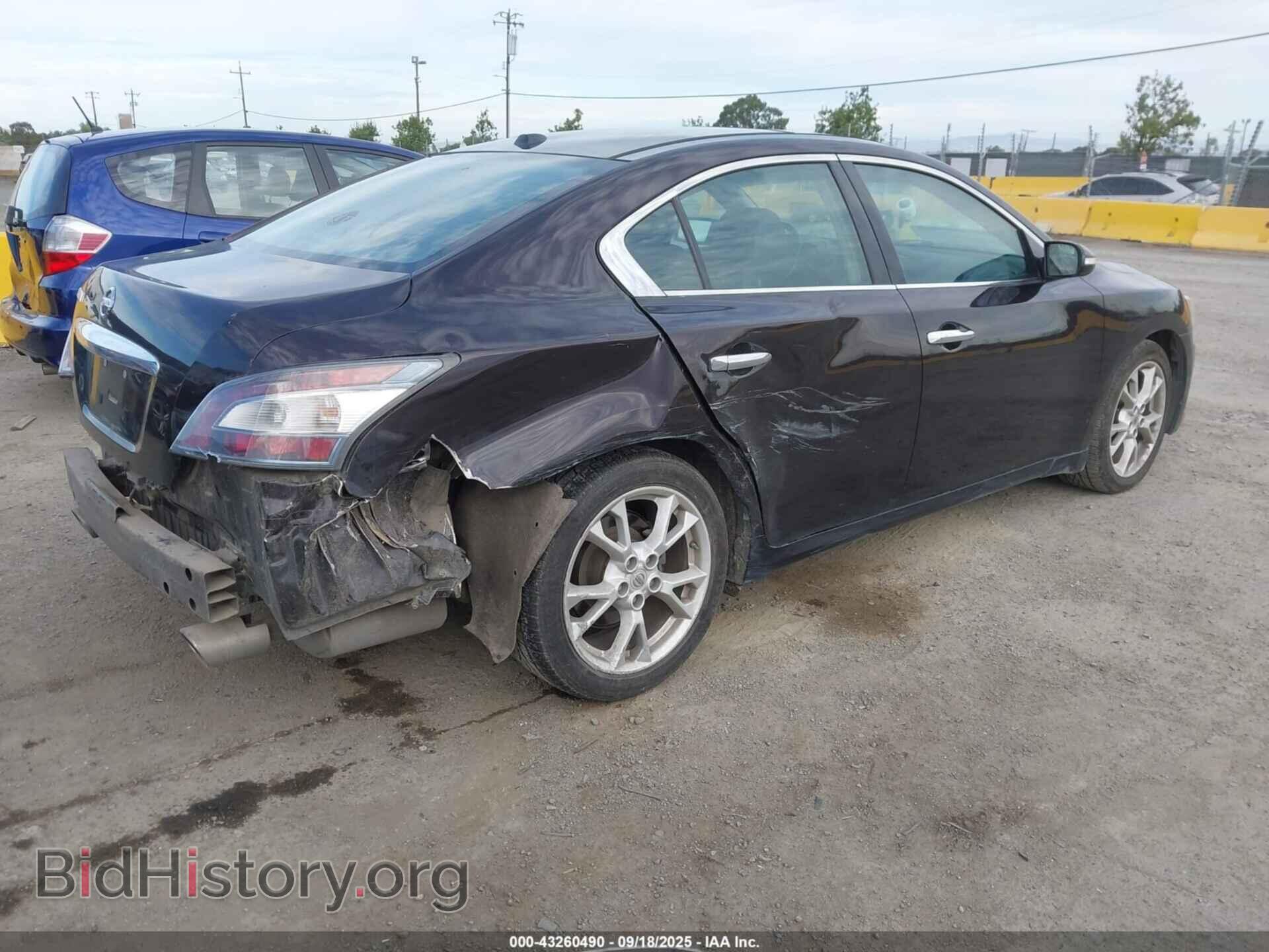 2014 NISSAN MAXIMA - VIN: 1N4AA5AP4EC487418 - Фото 4
