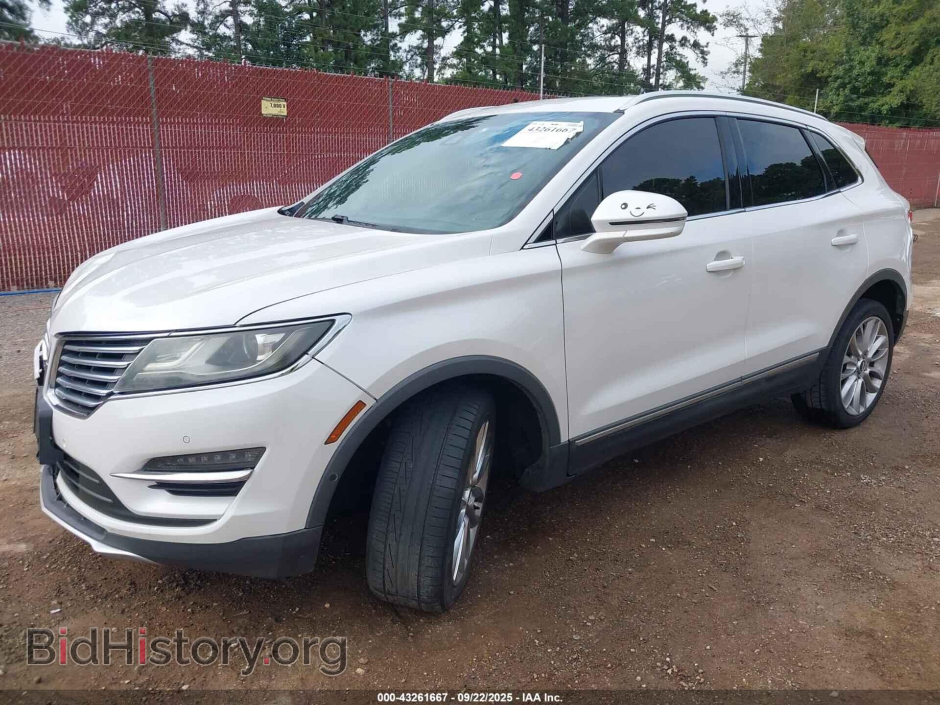 2015 LINCOLN MKC - VIN: 5LMCJ1A99FUJ32620 - Фото 2