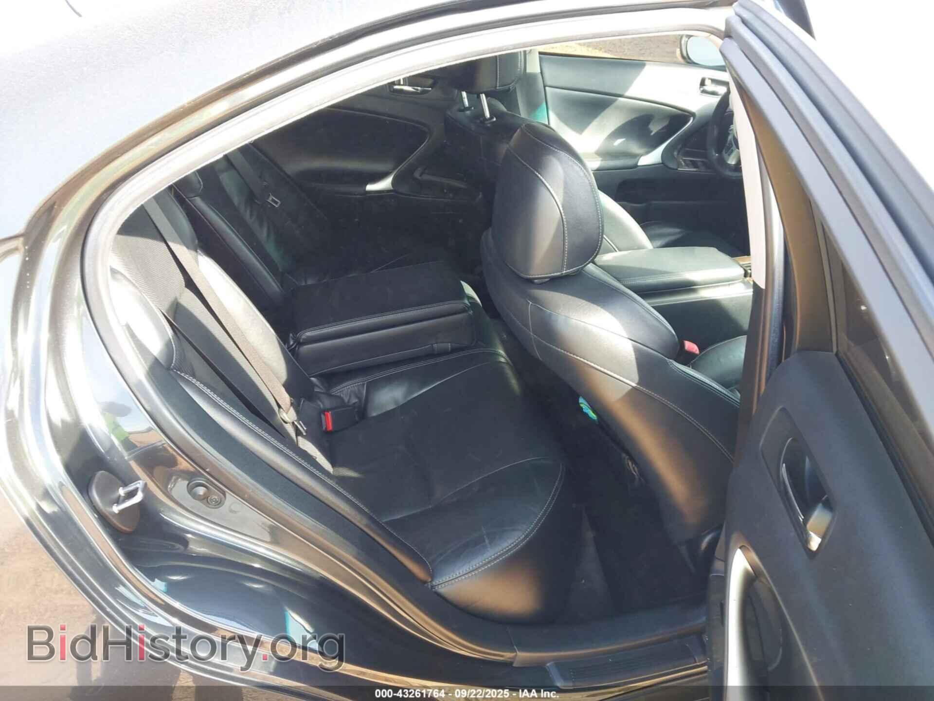 2011 LEXUS IS 350 - VIN: JTHBE5C20B5027529 - Фото 8