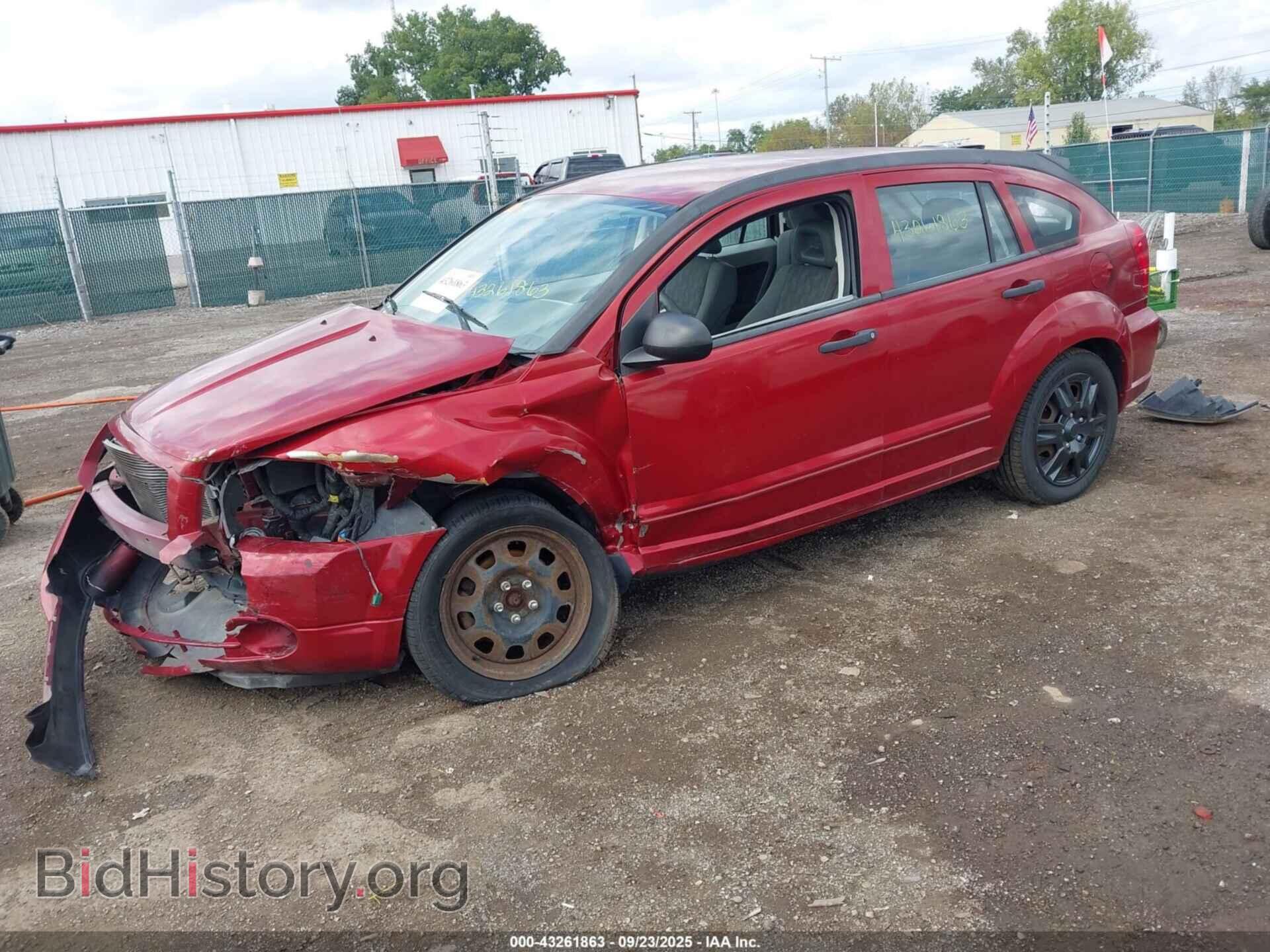 2007 DODGE CALIBER - VIN: 1B3HB48B07D555500 - Фото 2