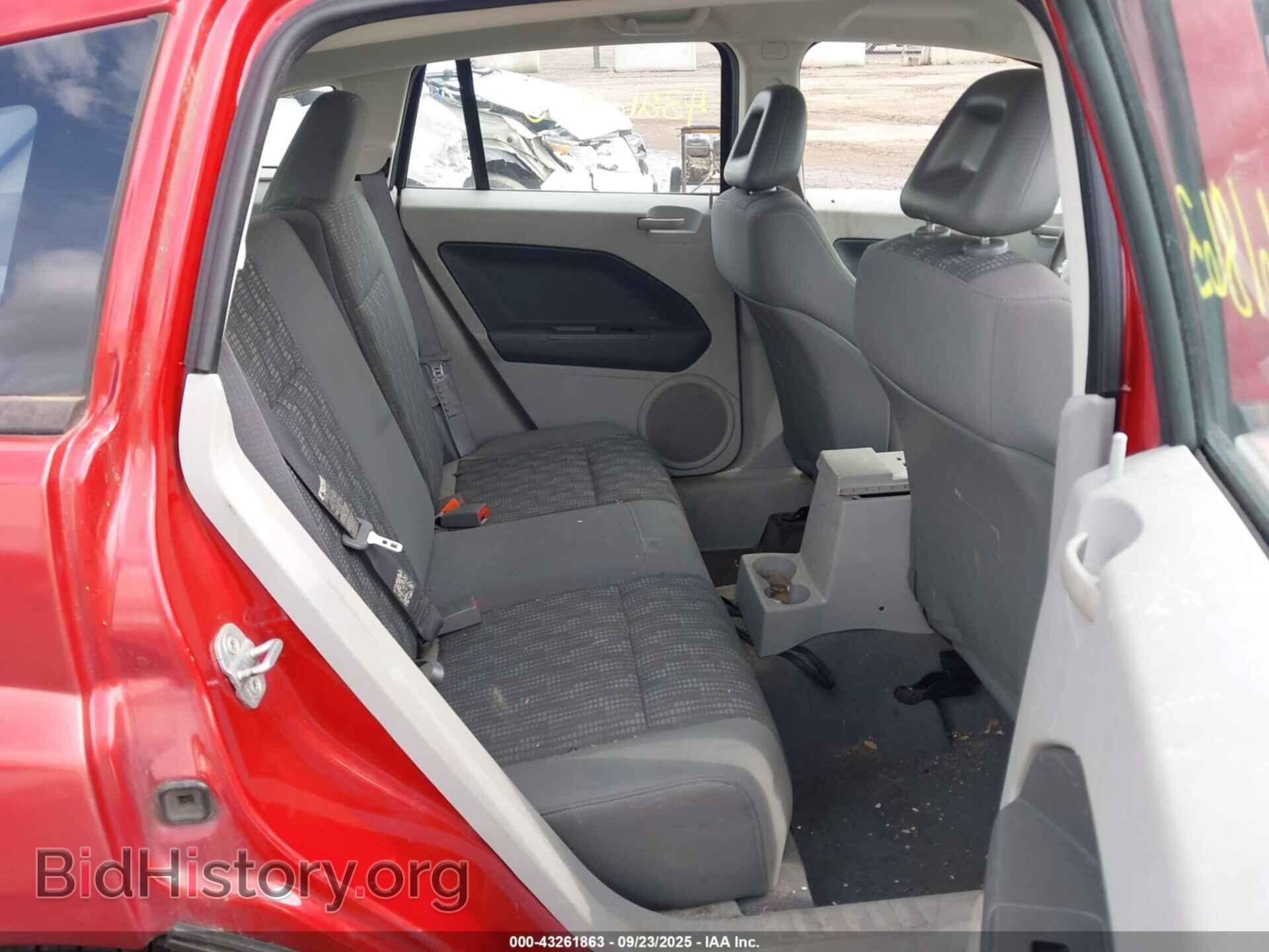 2007 DODGE CALIBER - VIN: 1B3HB48B07D555500 - Фото 8