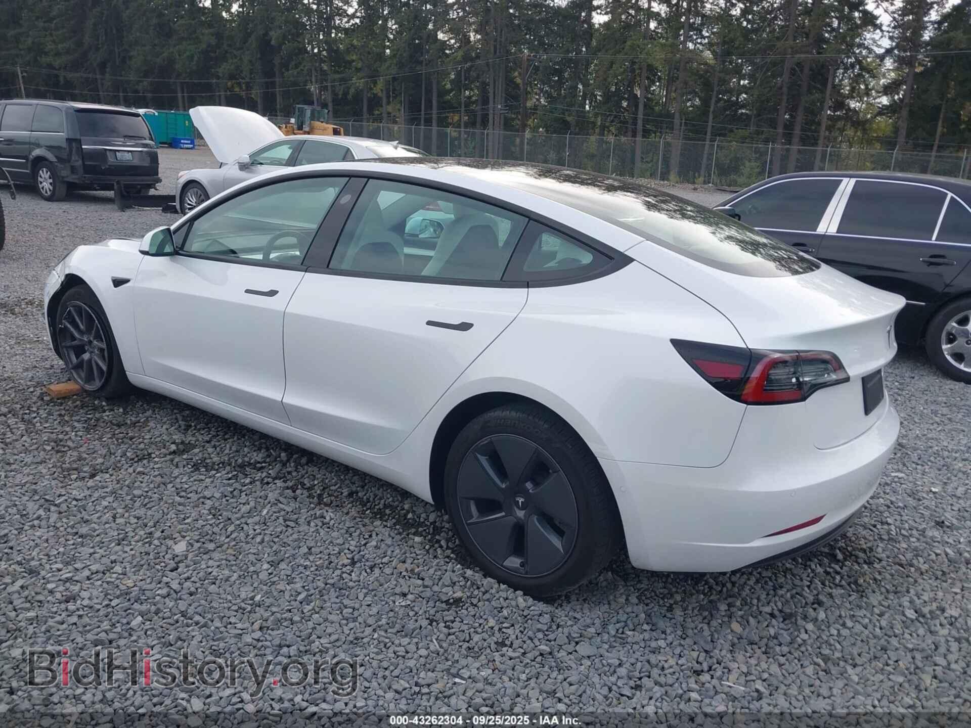 2022 TESLA MODEL 3 - VIN: 5YJ3E1EB5NF240703 - Фото 3