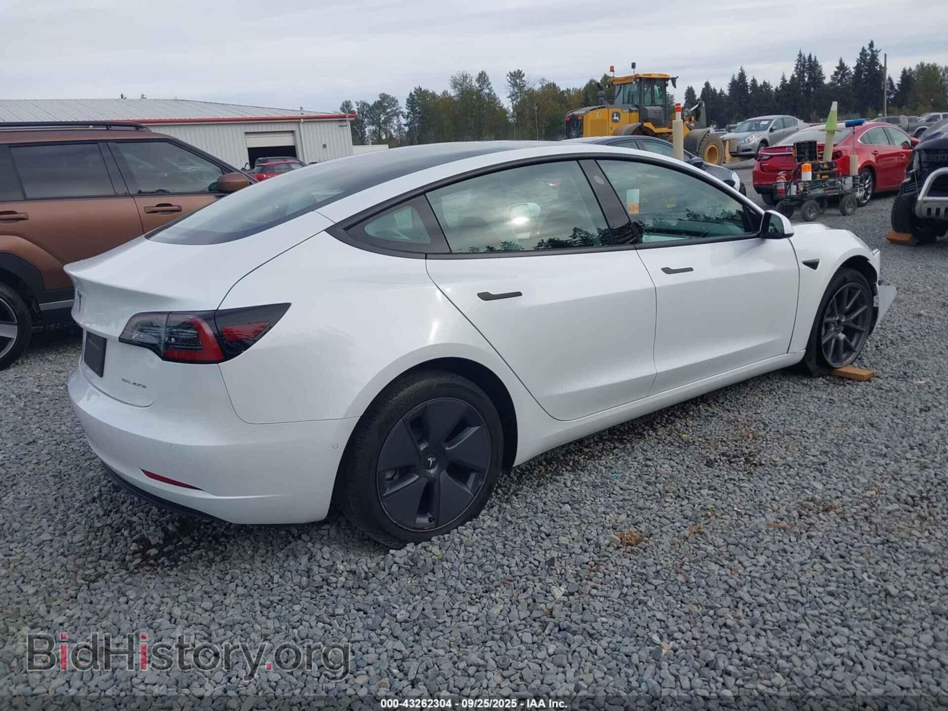 2022 TESLA MODEL 3 - VIN: 5YJ3E1EB5NF240703 - Фото 4