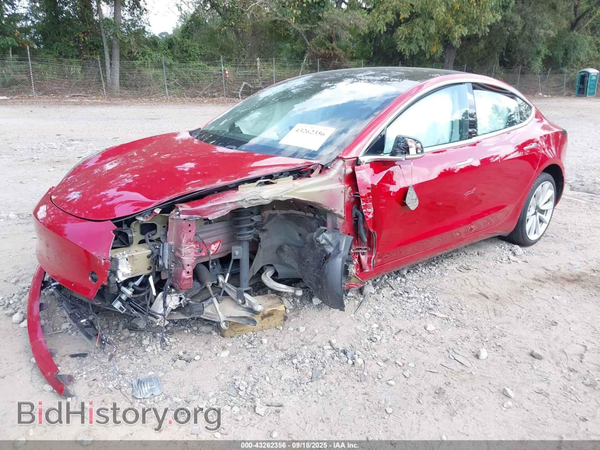 2019 TESLA MODEL 3 - VIN: 5YJ3E1EA1KF412759 - Фото 2