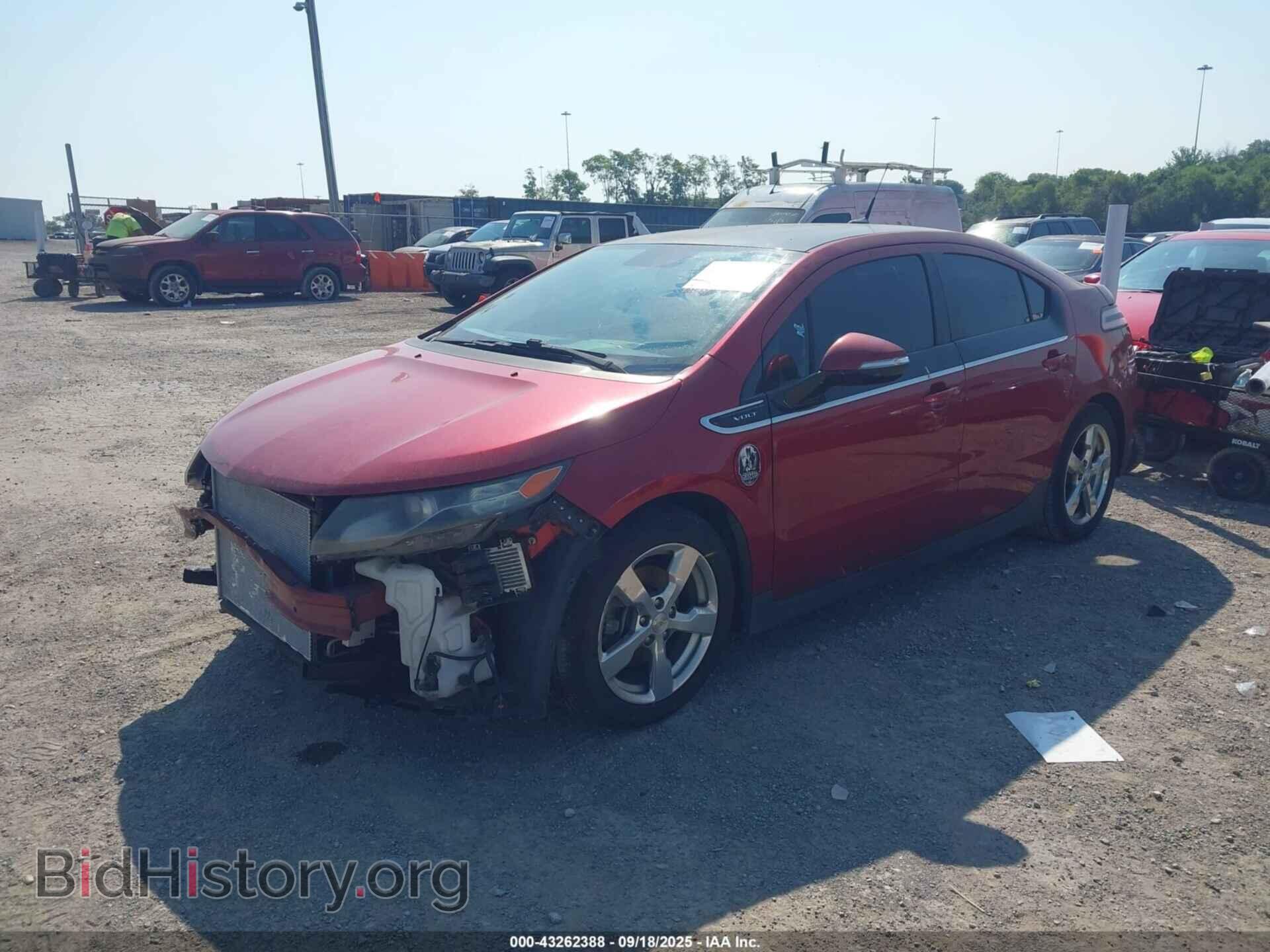 2011 CHEVROLET VOLT - VIN: 1G1RD6E43BU100415 - Фото 2