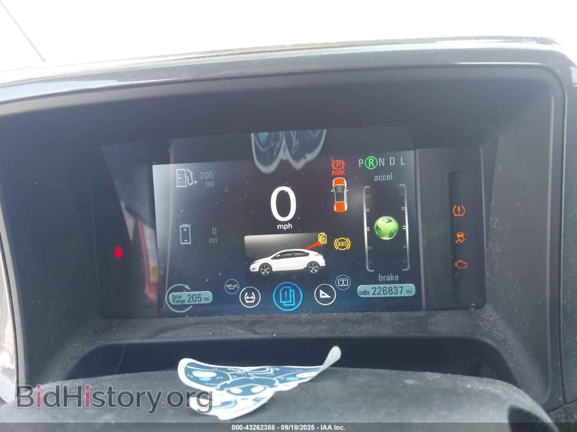 2011 CHEVROLET VOLT - VIN: 1G1RD6E43BU100415 - Фото 7