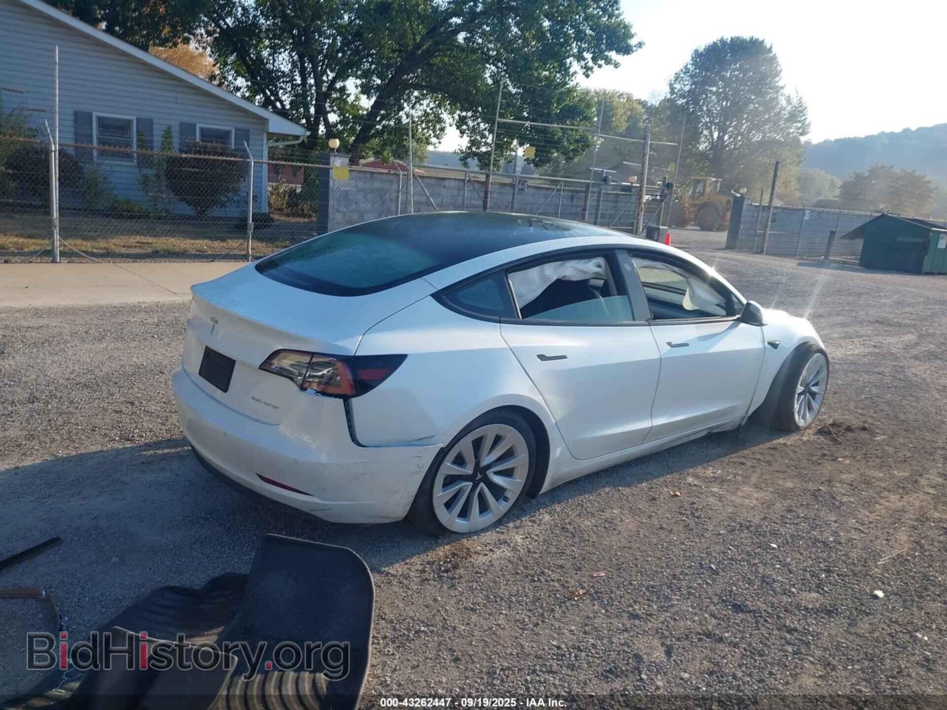 2022 TESLA MODEL 3 - VIN: 5YJ3E1EB5NF270753 - Фото 4