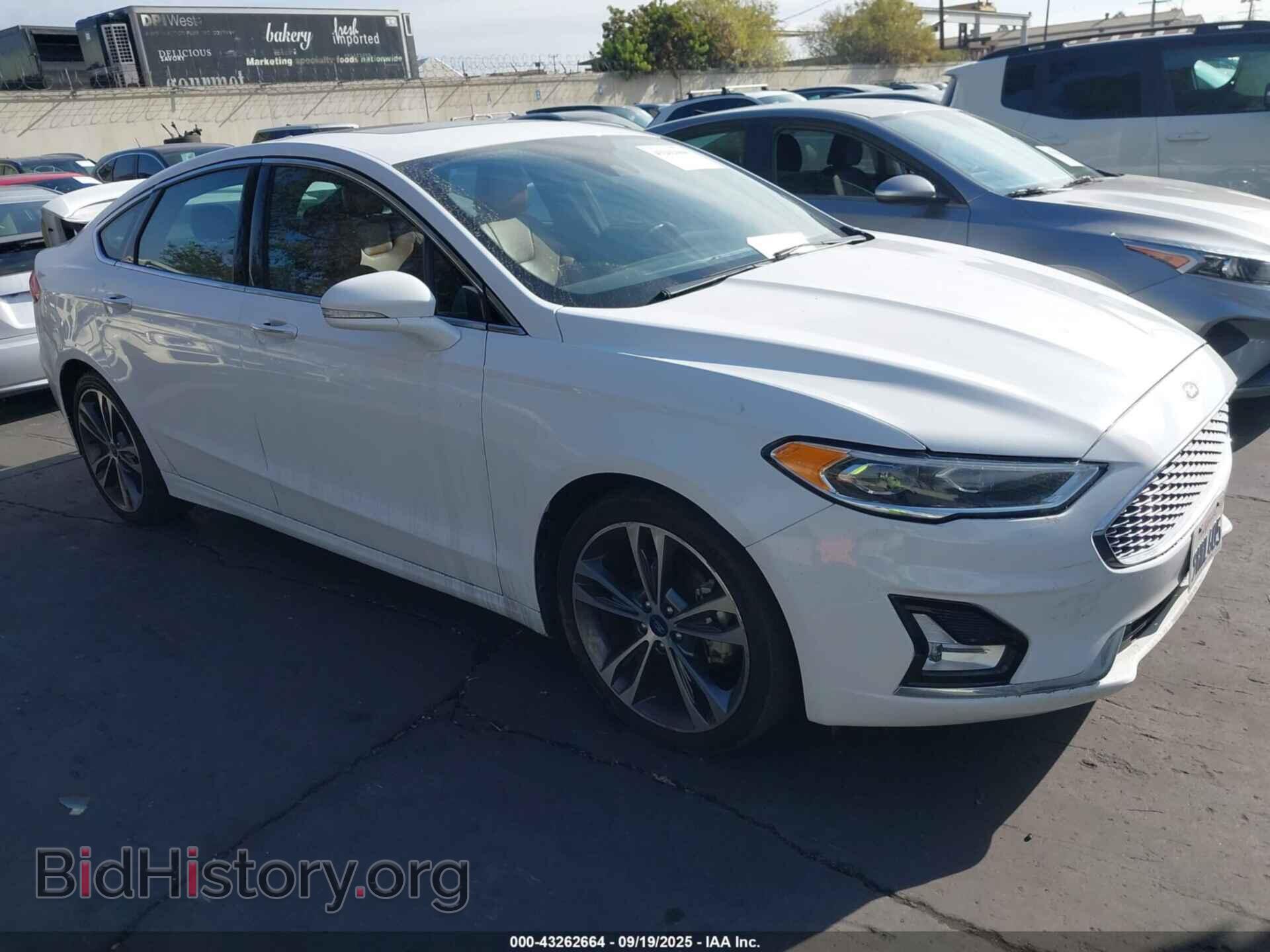 Photo 3FA6P0K93LR152852 - FORD FUSION 2020