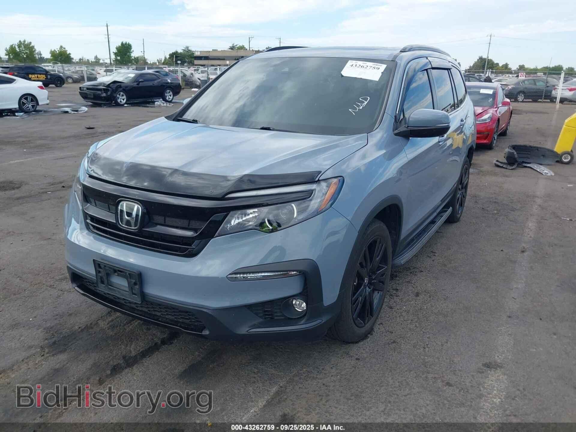 2022 HONDA PILOT - VIN: 5FNYF6H27NB103256 - Фото 2