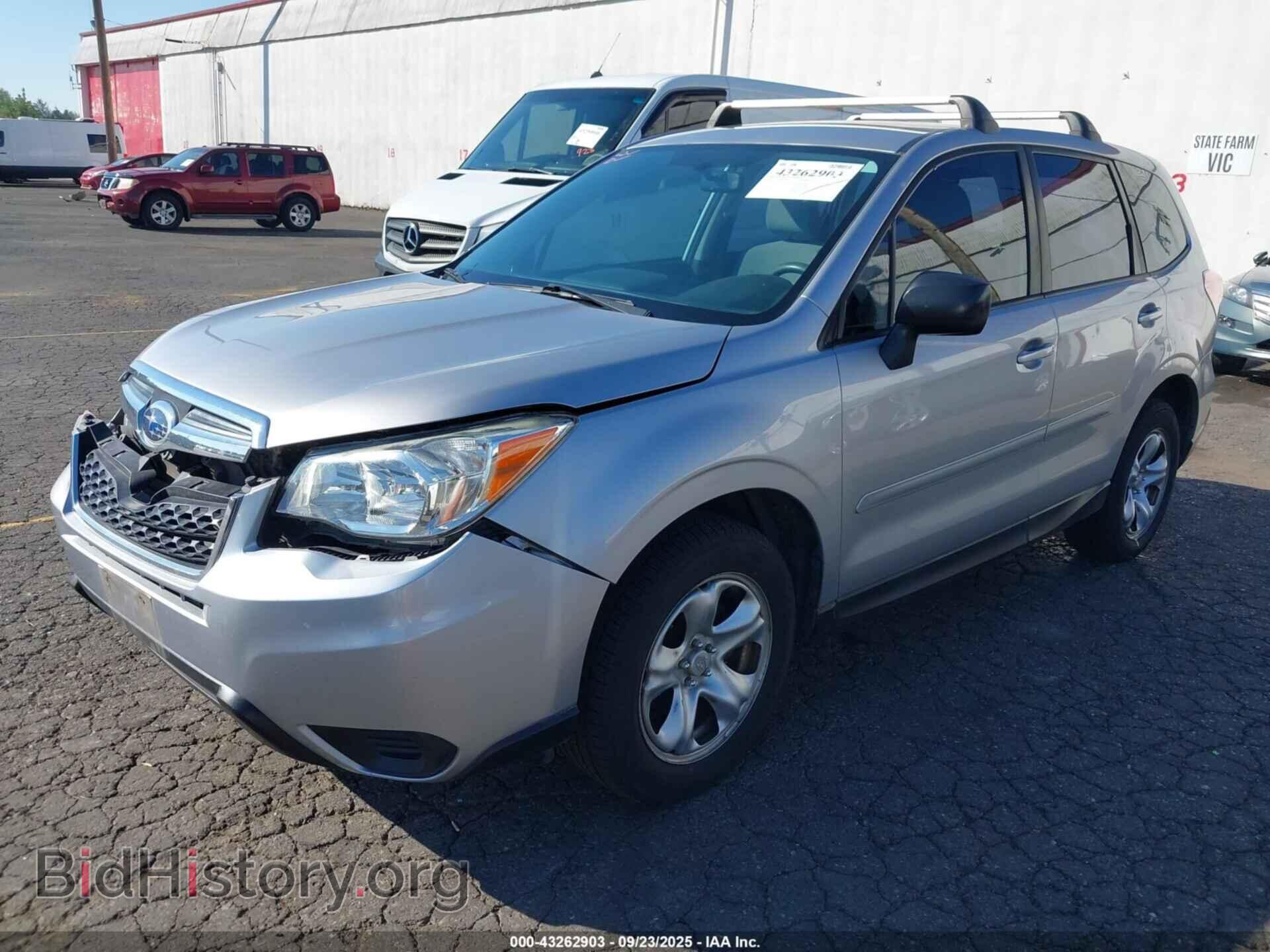 2016 SUBARU FORESTER - VIN: JF2SJAAC9GH458573 - Фото 2