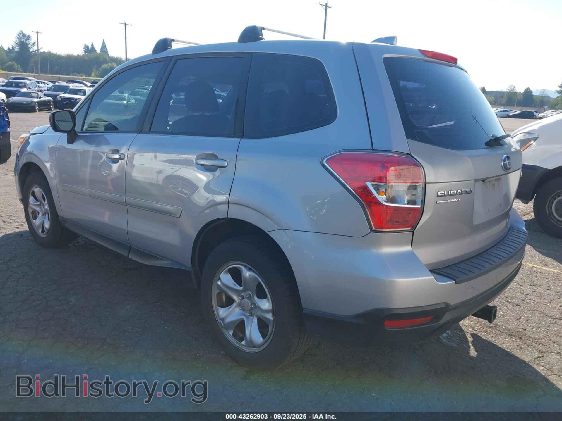 2016 SUBARU FORESTER - VIN: JF2SJAAC9GH458573 - Фото 3