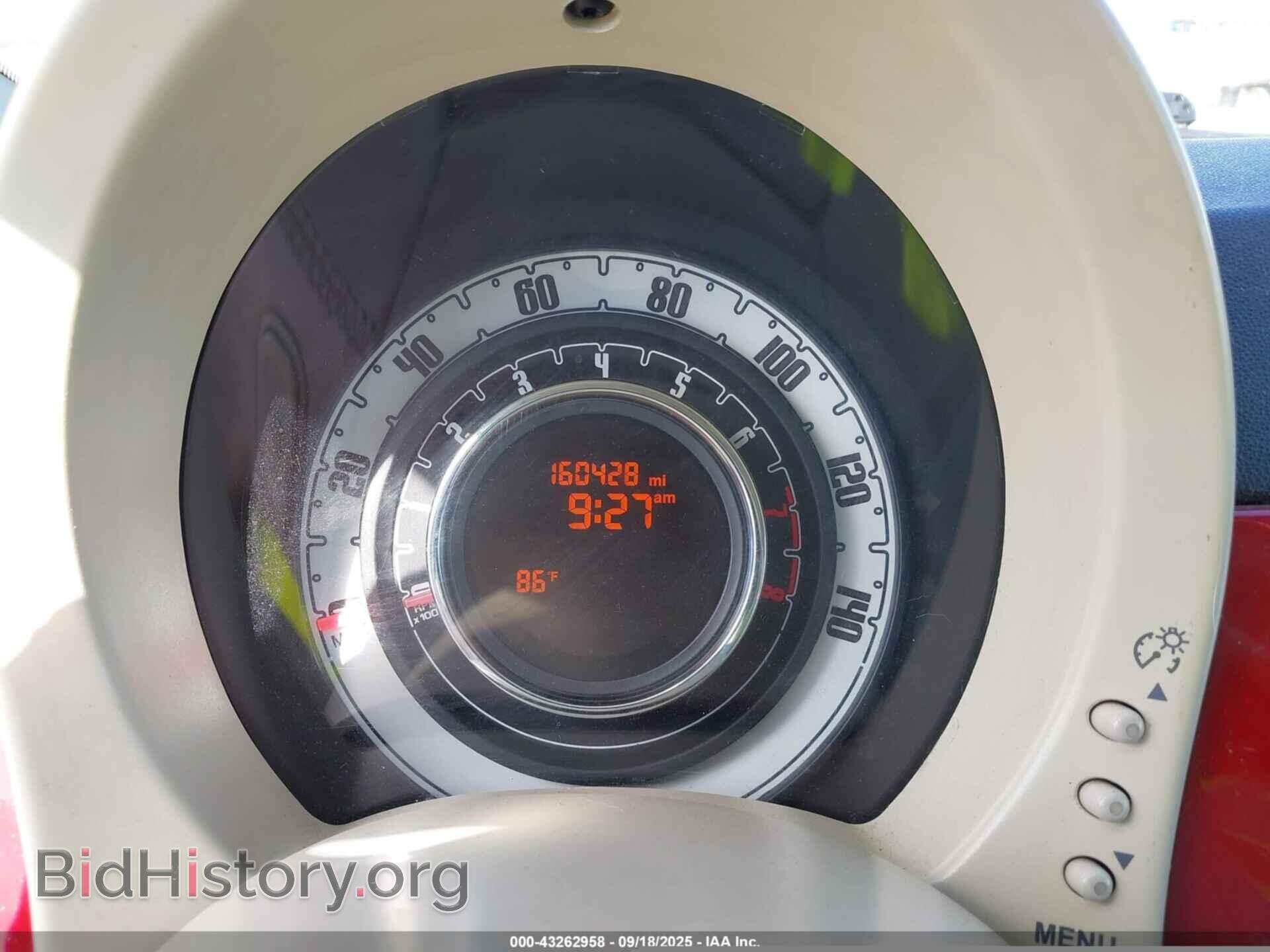 2013 FIAT 500 - VIN: 3C3CFFAR3DT534635 - Фото 7