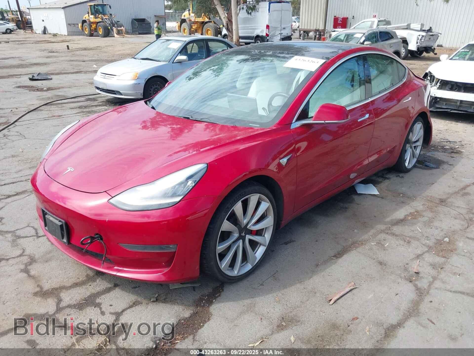 2019 TESLA MODEL 3 - VIN: 5YJ3E1EB8KF393510 - Фото 2