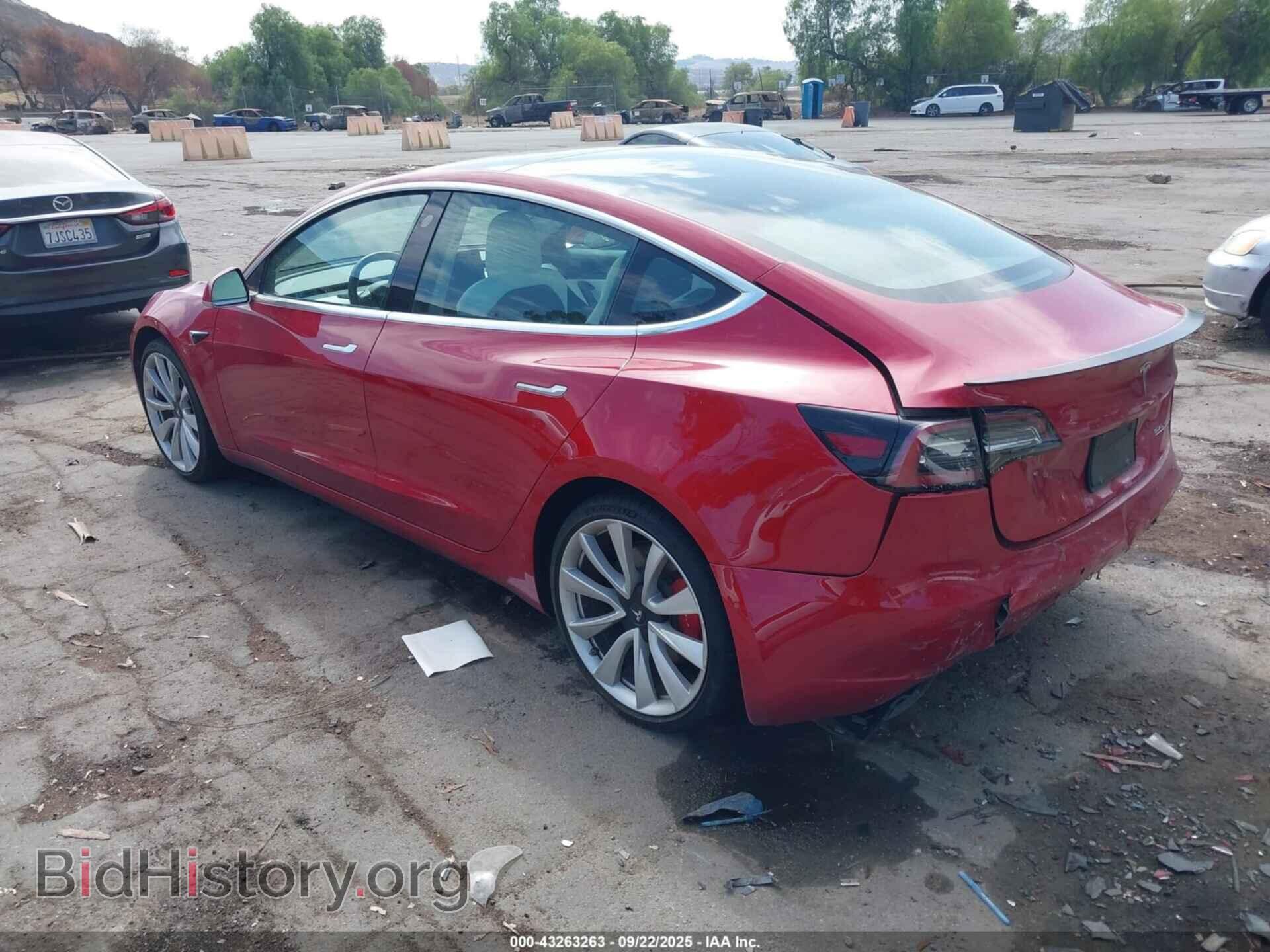 2019 TESLA MODEL 3 - VIN: 5YJ3E1EB8KF393510 - Фото 3