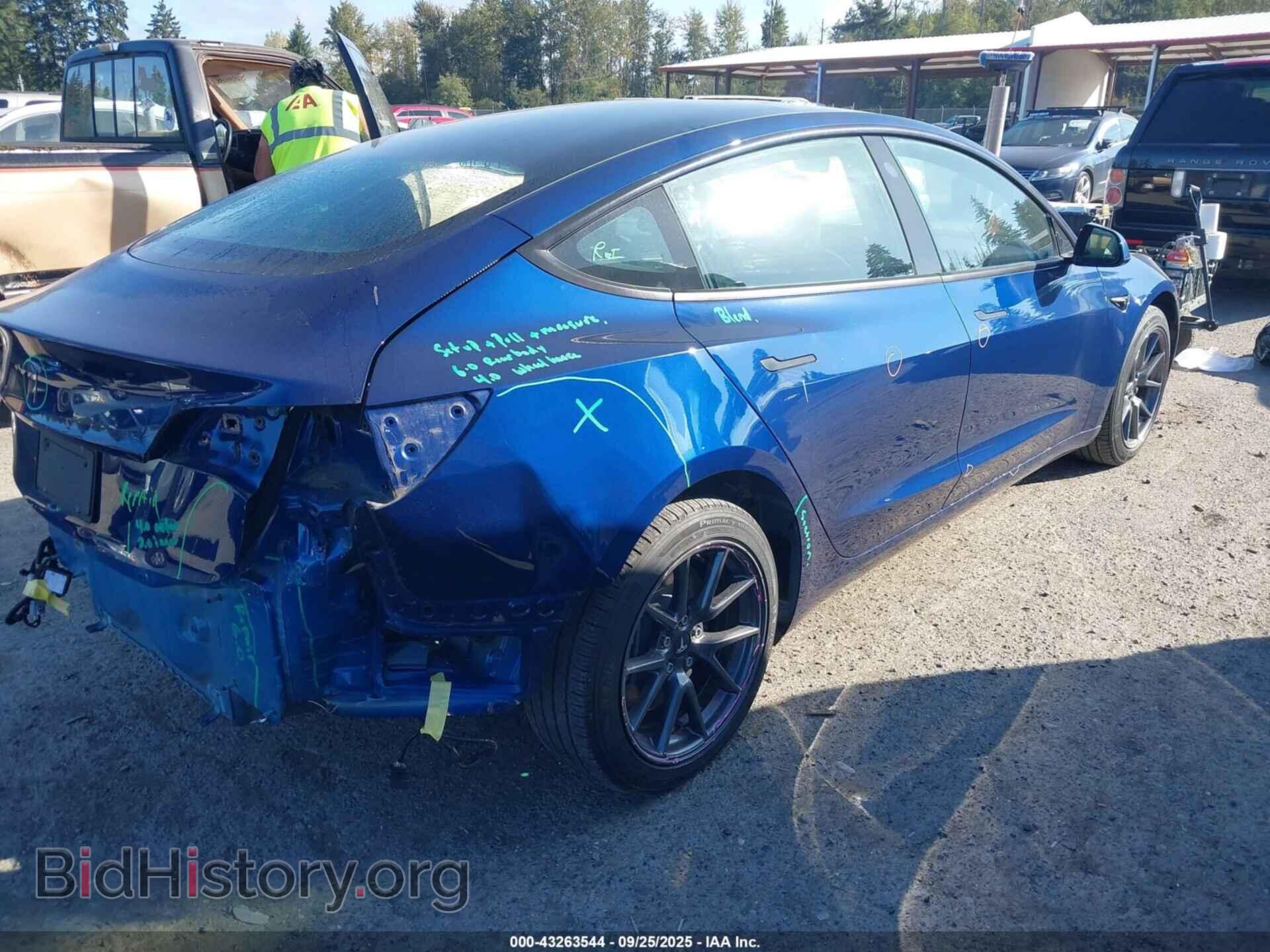 2022 TESLA MODEL 3 - VIN: 5YJ3E1EA5NF160213 - Фото 4