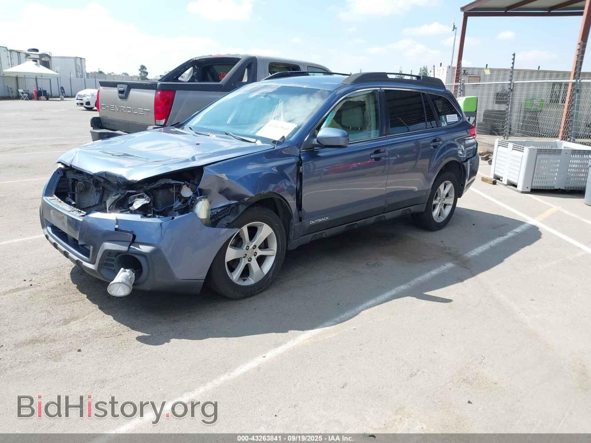 2014 SUBARU OUTBACK - VIN: 4S4BRBCC5E3326653 - Фото 2
