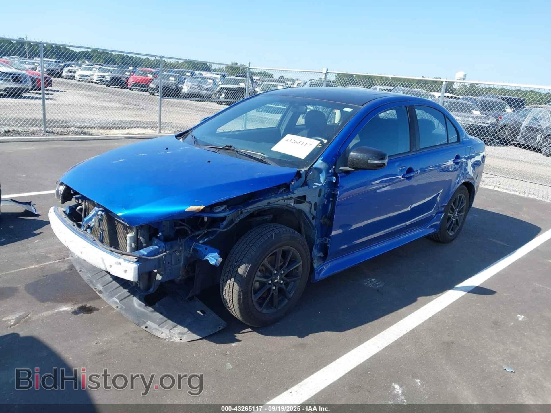 2017 MITSUBISHI LANCER - VIN: JA32U2FU8HU016002 - Фото 2