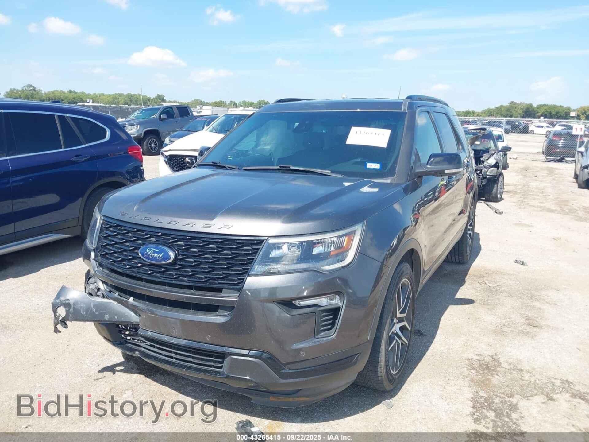 2018 FORD EXPLORER - VIN: 1FM5K8GT2JGB35161 - Фото 2