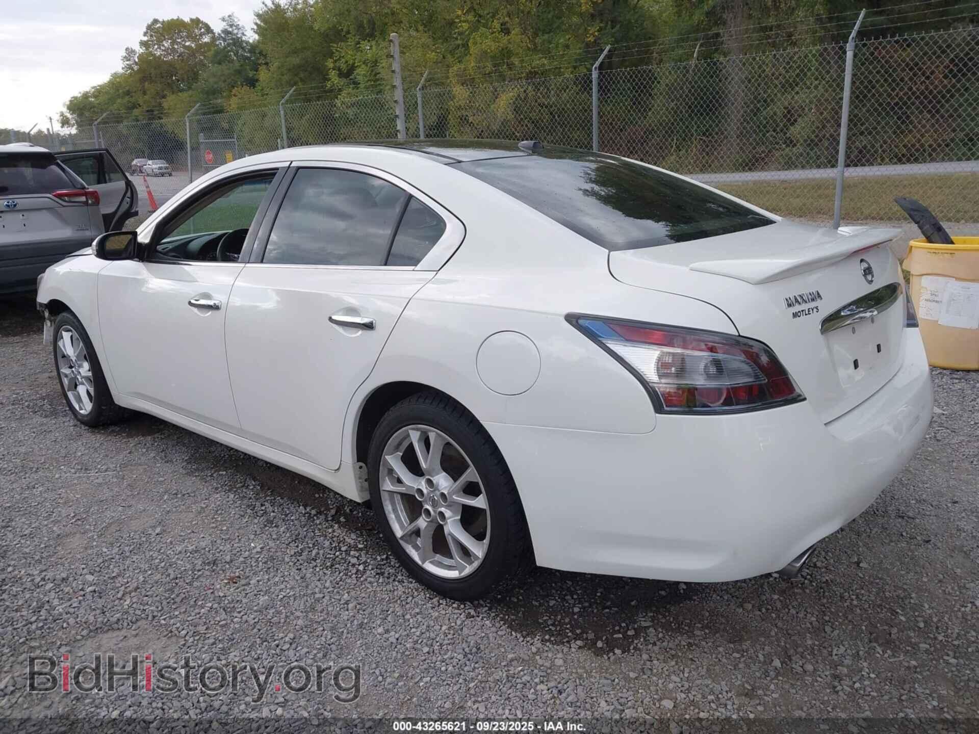 2012 NISSAN MAXIMA - VIN: 1N4AA5AP1CC860623 - Фото 3