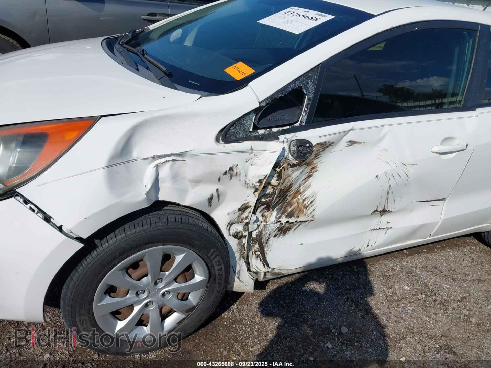2013 KIA RIO - VIN: KNADM5A31D6110048 - Фото 6
