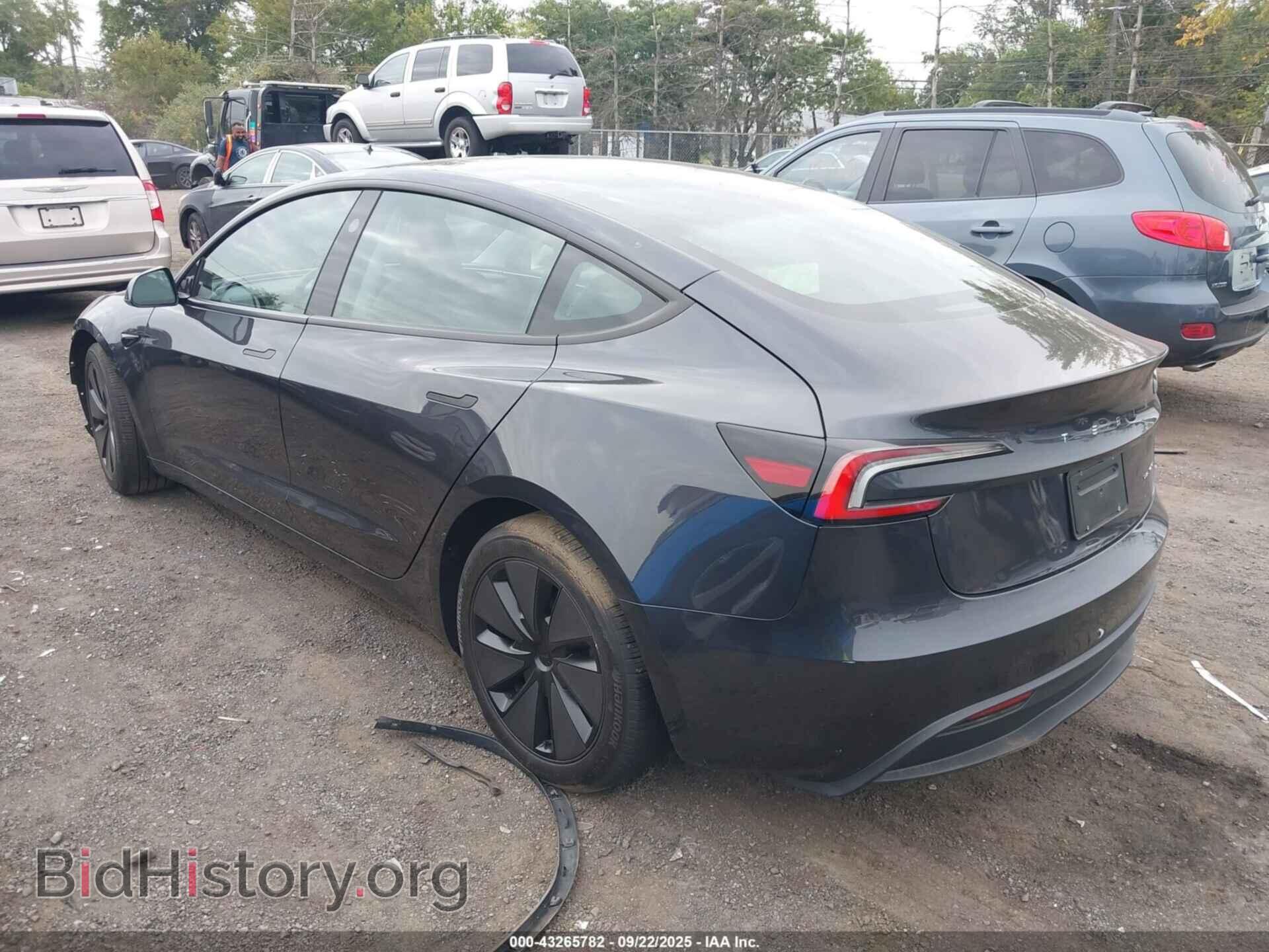 2025 TESLA MODEL 3 - VIN: 5YJ3E1EB5SF935033 - Фото 3