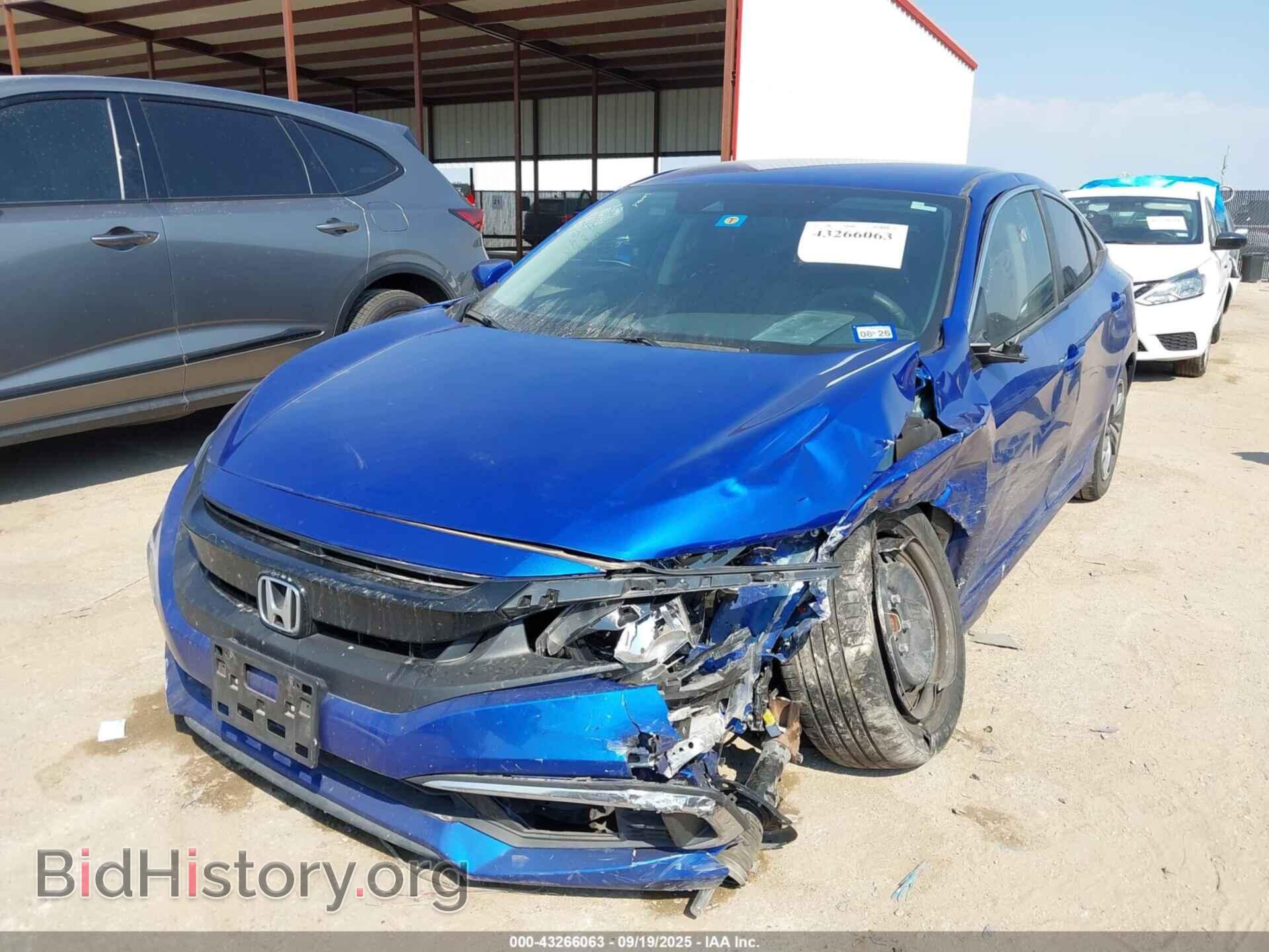 2020 HONDA CIVIC - VIN: 2HGFC2F64LH565989 - Фото 2