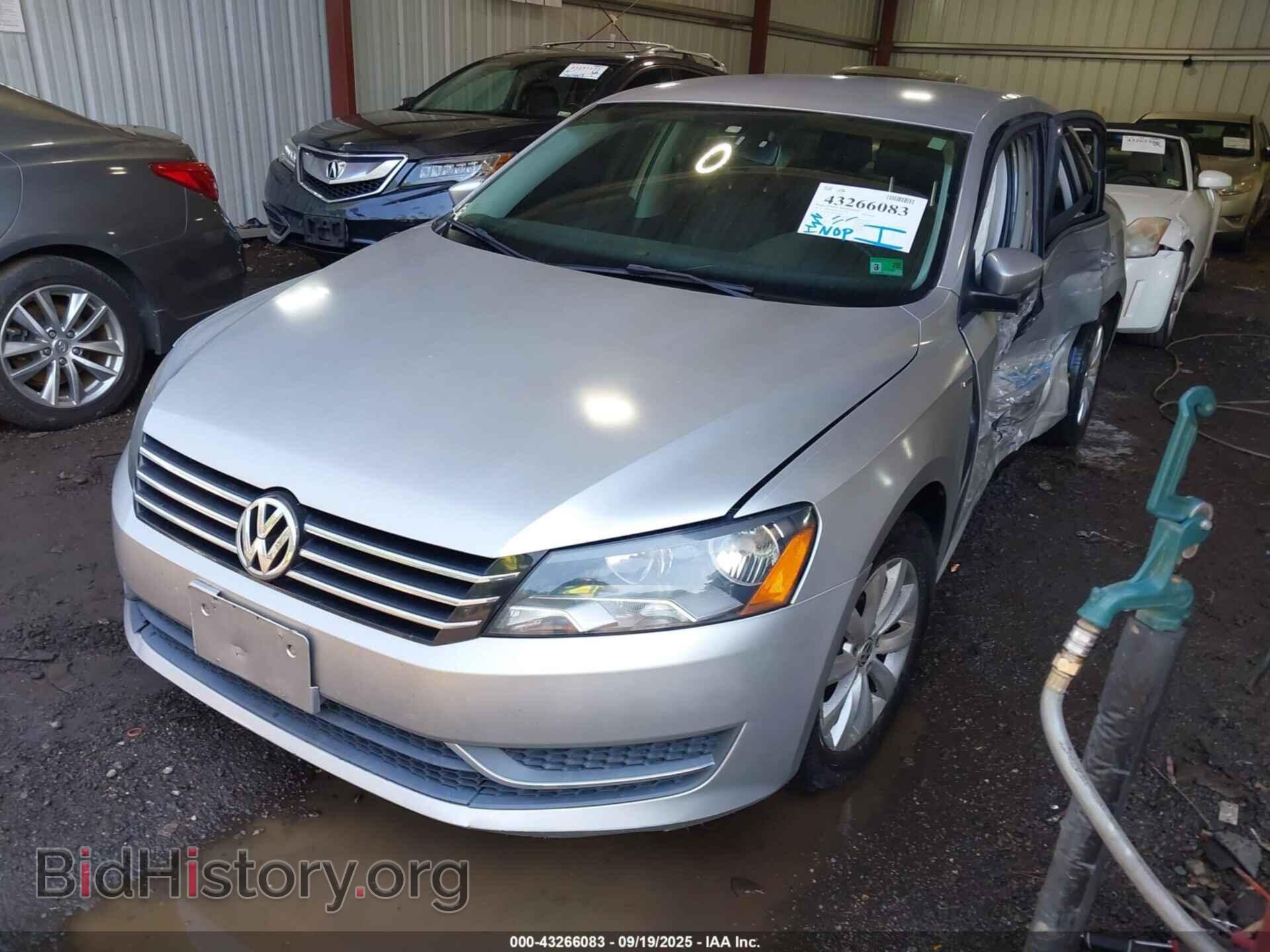2014 VOLKSWAGEN PASSAT - VIN: 1VWAP7A36EC018894 - Фото 2