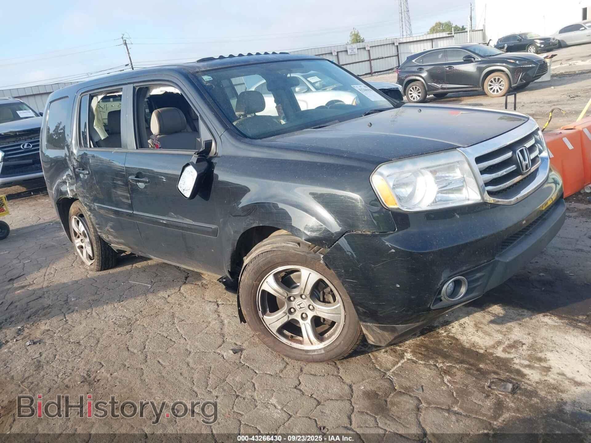 Photo 5FNYF4H59EB001648 - HONDA PILOT 2014