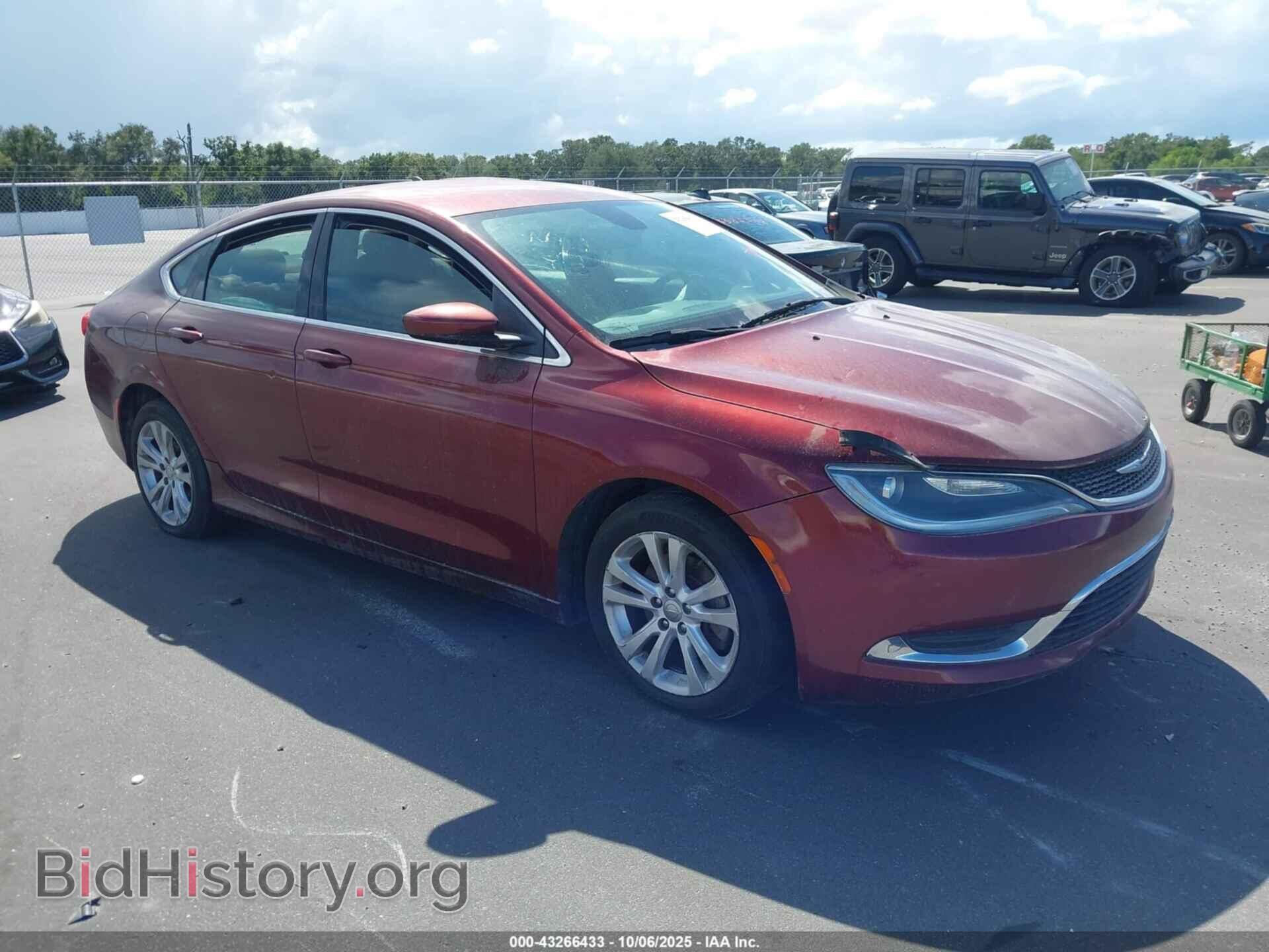 Фотография 1C3CCCAB5FN552762 - CHRYSLER 200 2015