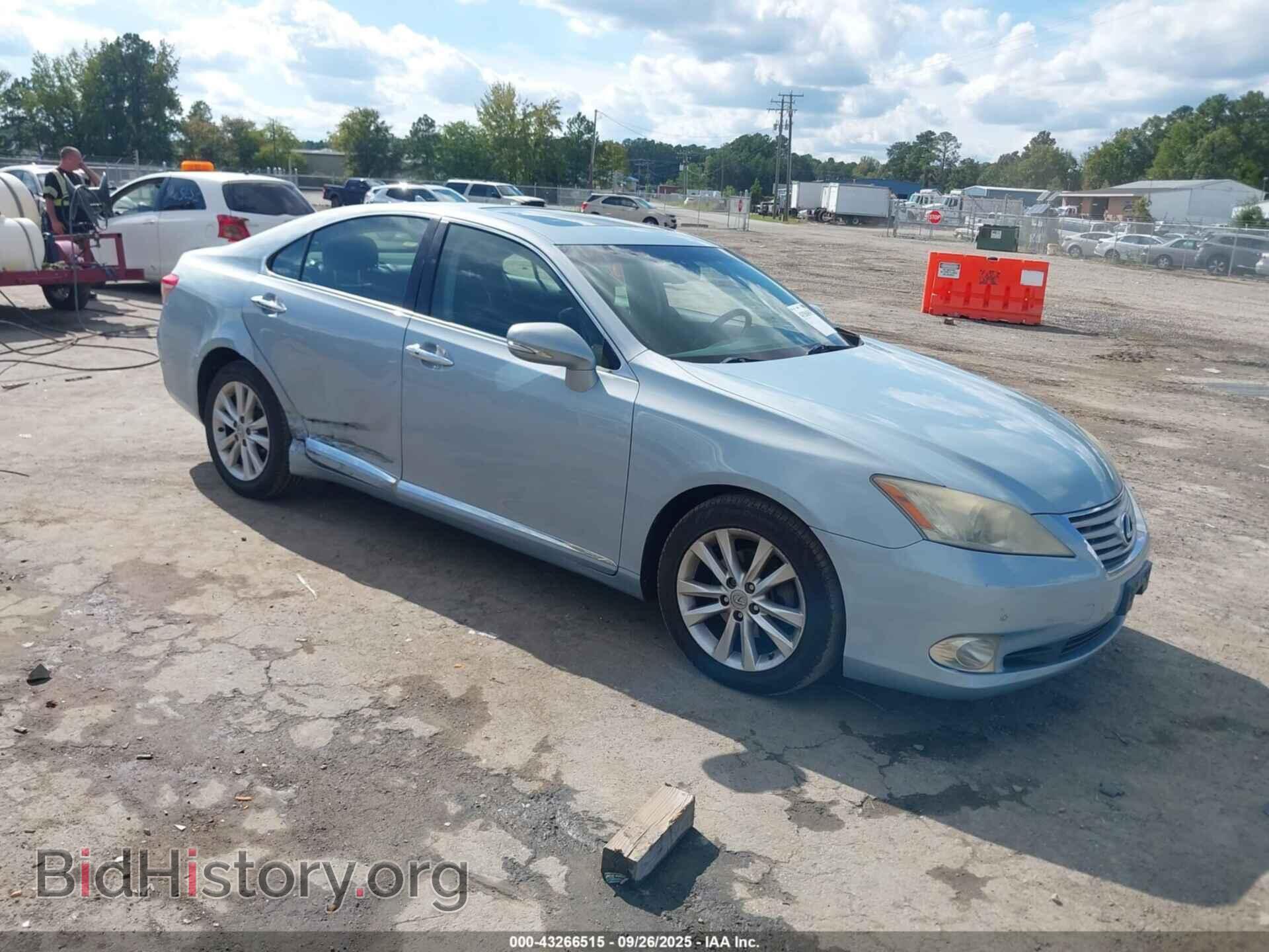 Photo JTHBK1EG5A2354468 - LEXUS ES 350 2010