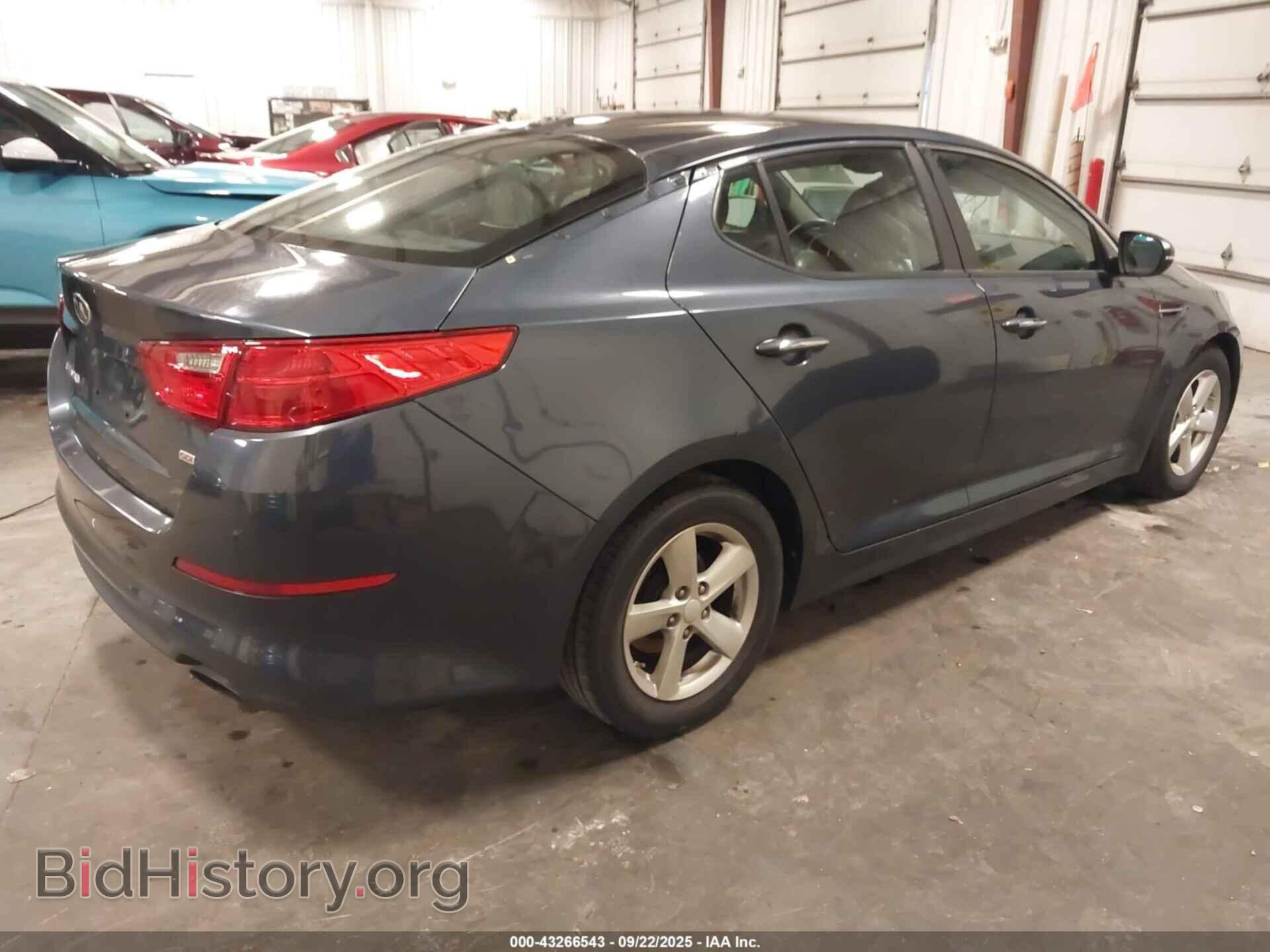 2015 KIA OPTIMA - VIN: KNAGM4A71F5551455 - Photo 4