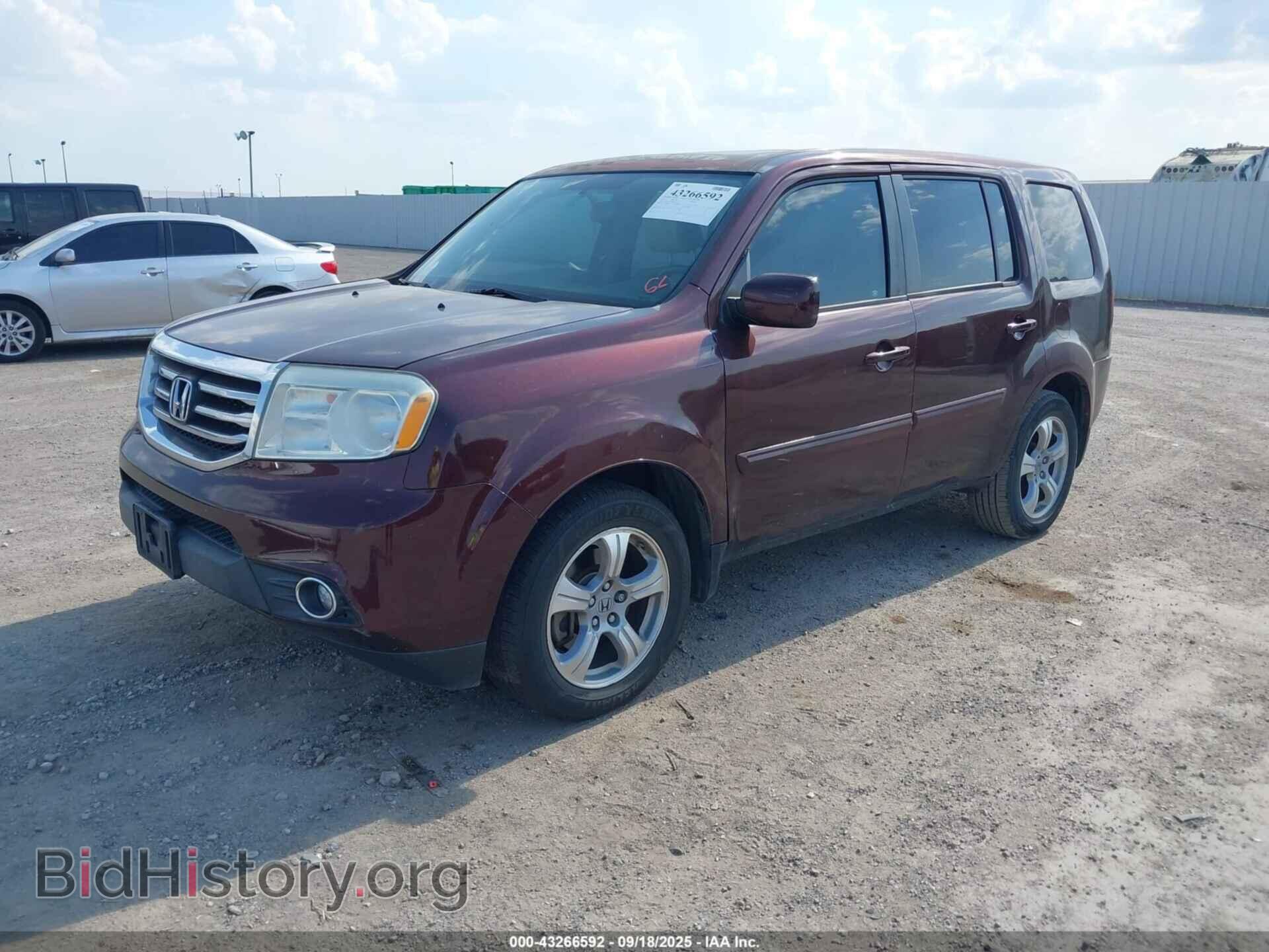 2014 HONDA PILOT - VIN: 5FNYF3H51EB001637 - Фото 2