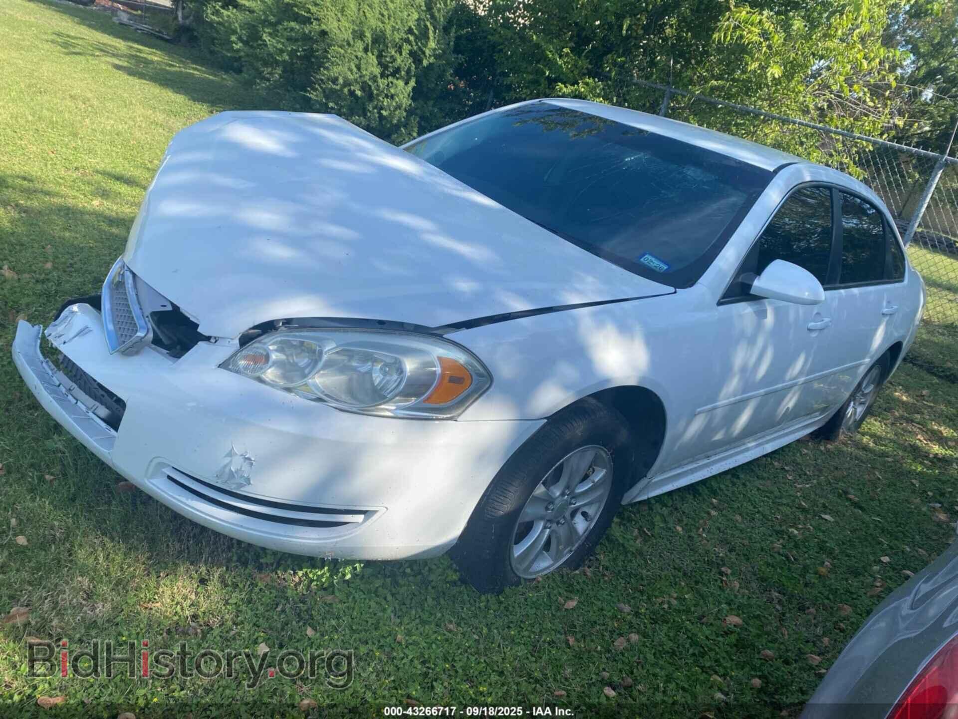 2013 CHEVROLET IMPALA - VIN: 2G1WF5E35D1142226 - Фото 2