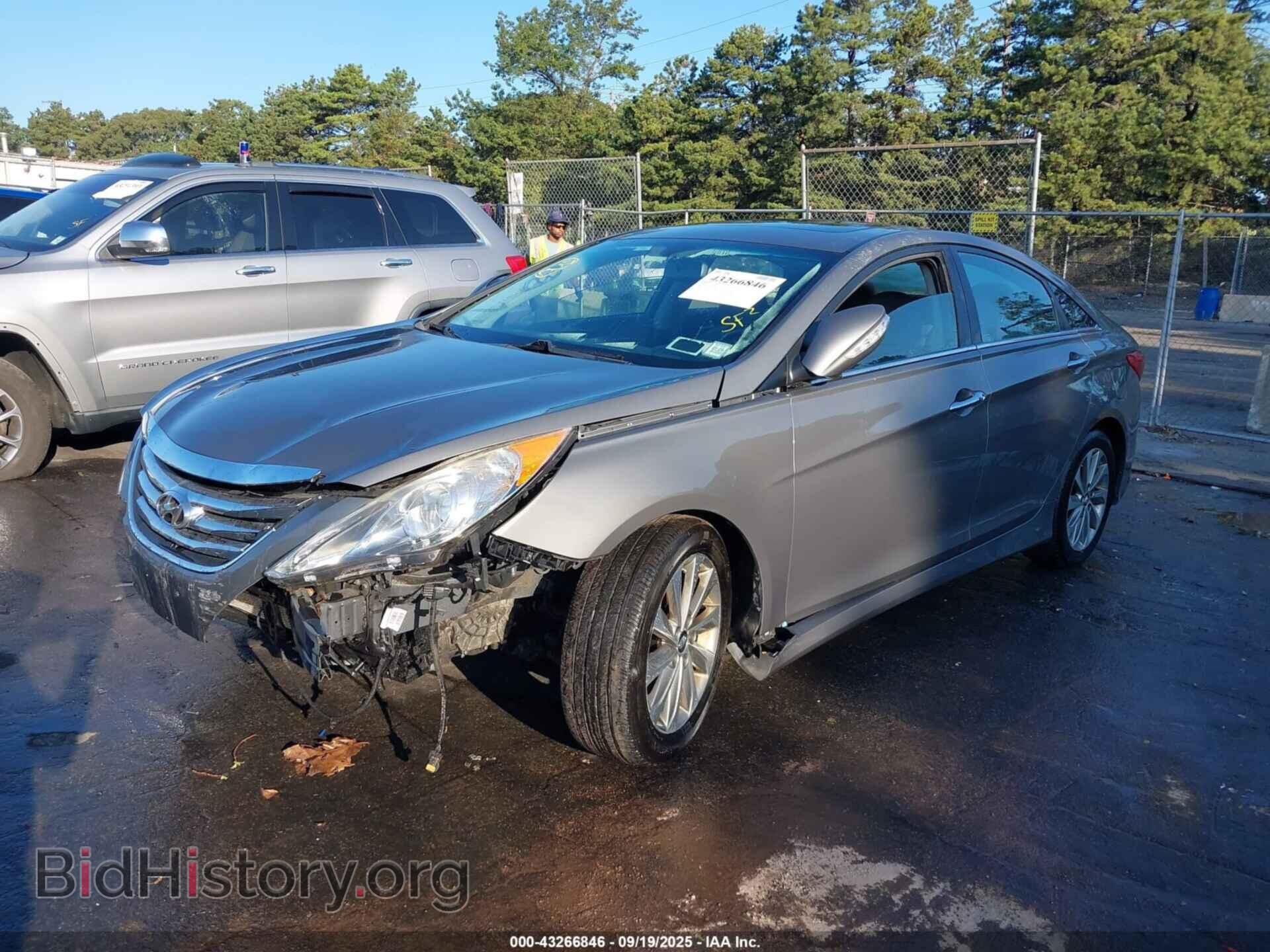2014 HYUNDAI SONATA - VIN: 5NPEC4AC7EH871209 - Фото 2
