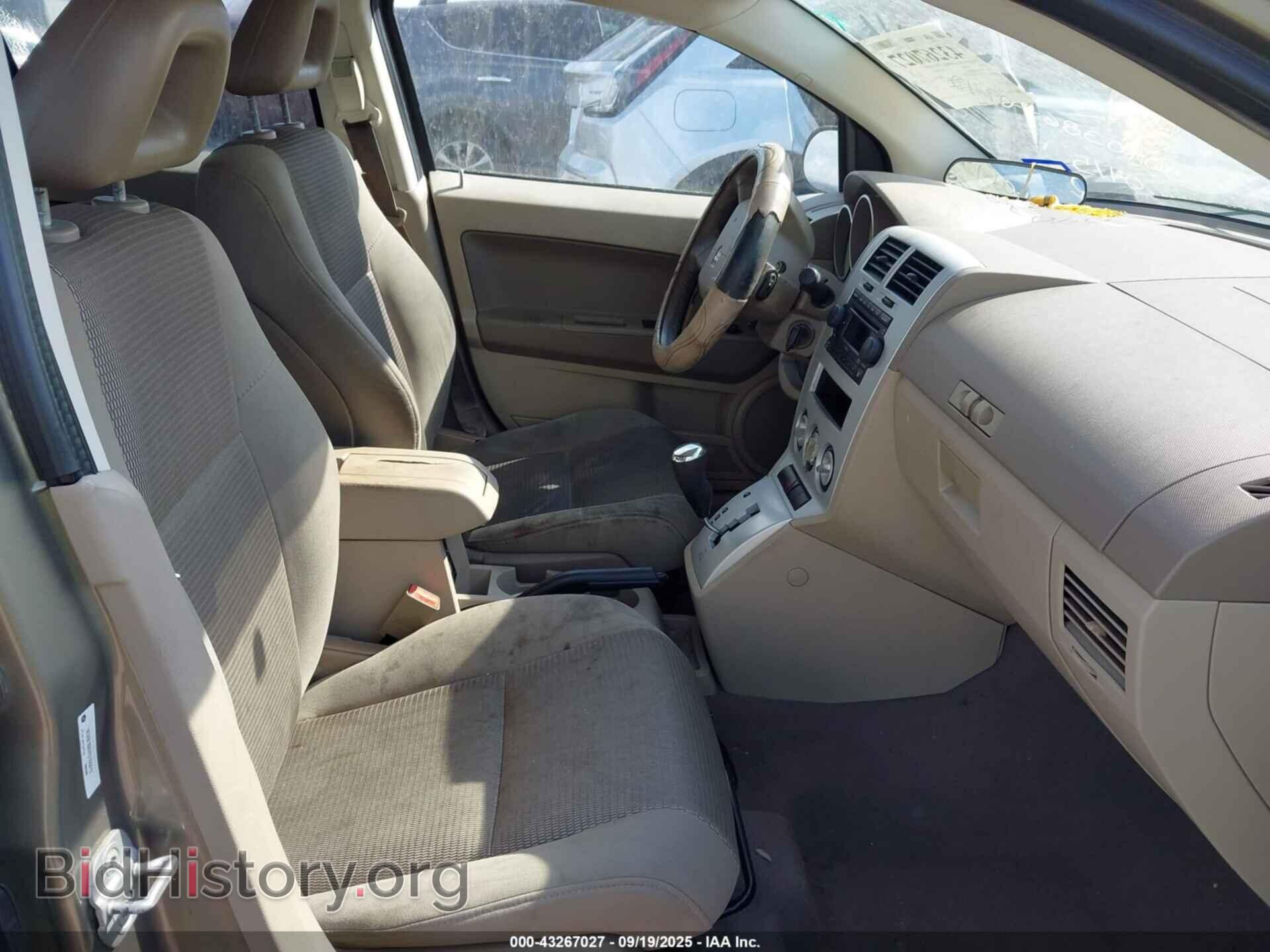 2007 DODGE CALIBER - VIN: 1B3HB78K97D150415 - Фото 5