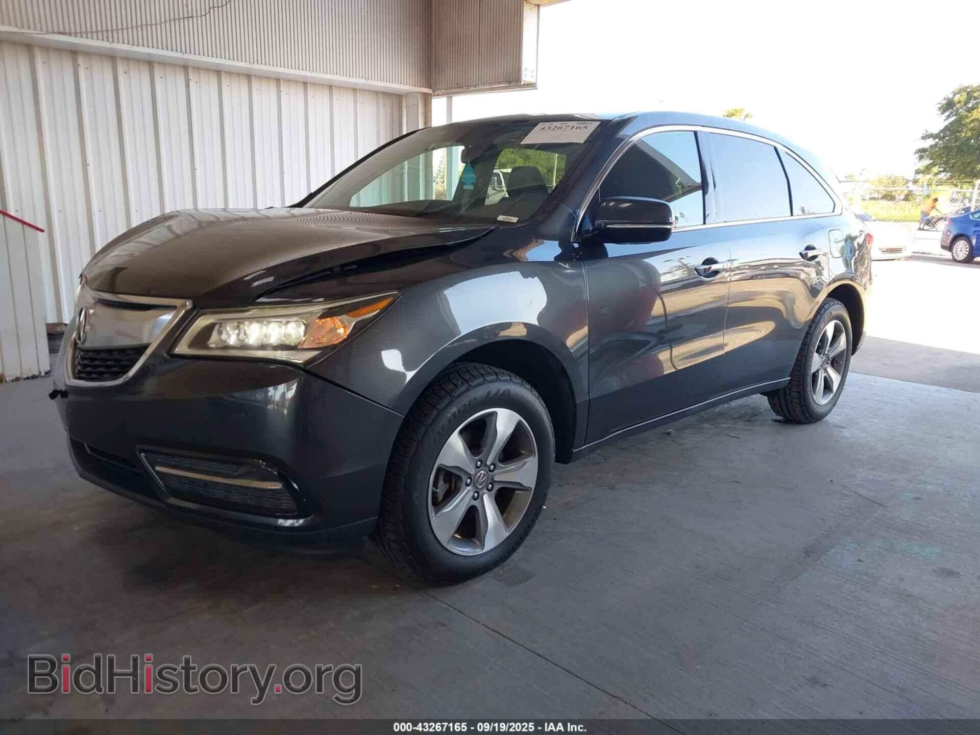 2015 ACURA MDX - VIN: 5FRYD3H29FB013305 - Фото 2