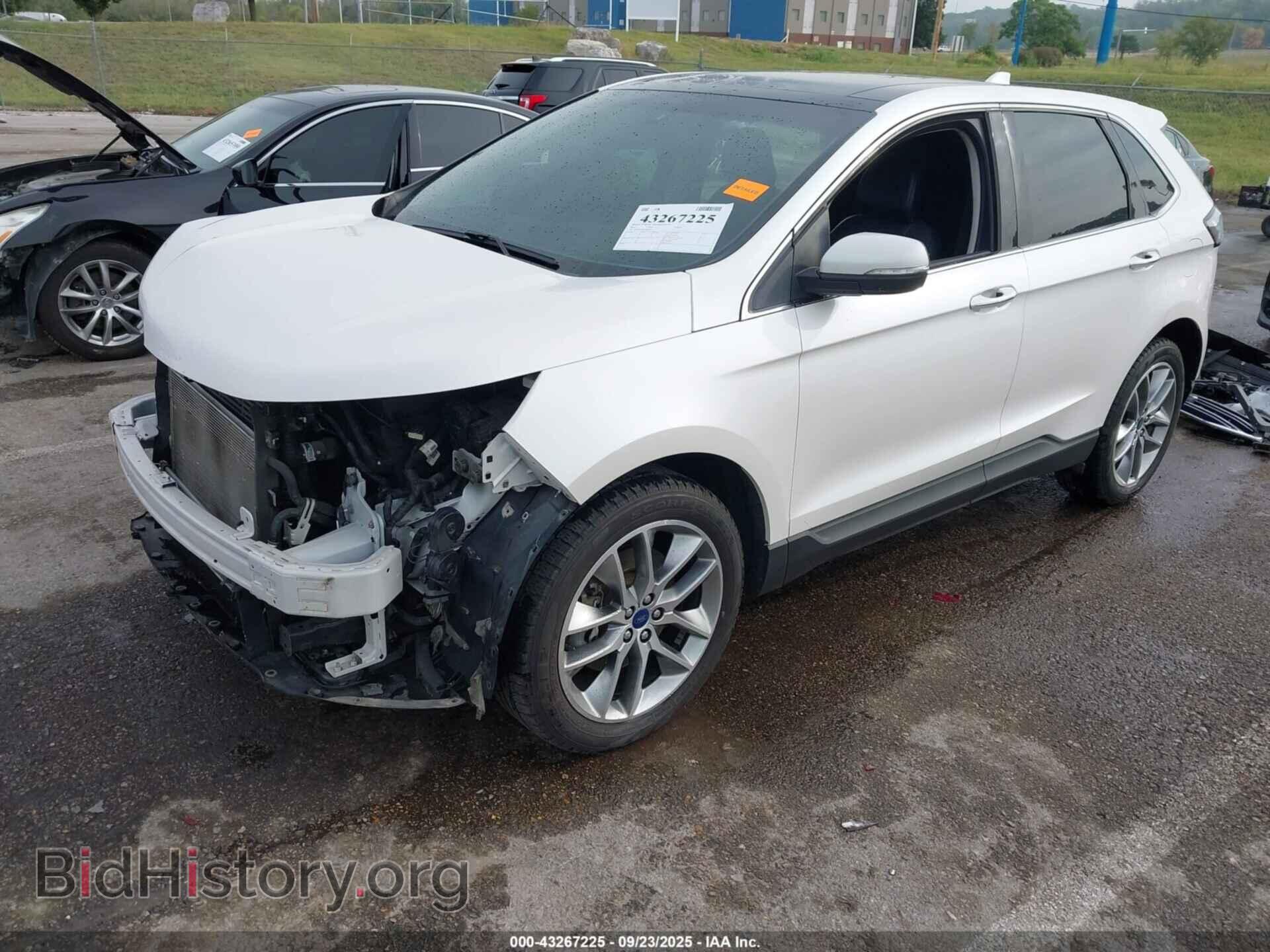 2017 FORD EDGE - VIN: 2FMPK4K83HBB68577 - Фото 2