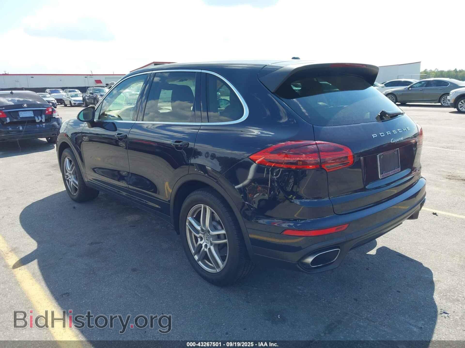 2016 PORSCHE CAYENNE - VIN: WP1AA2A2XGLA00611 - Фото 3